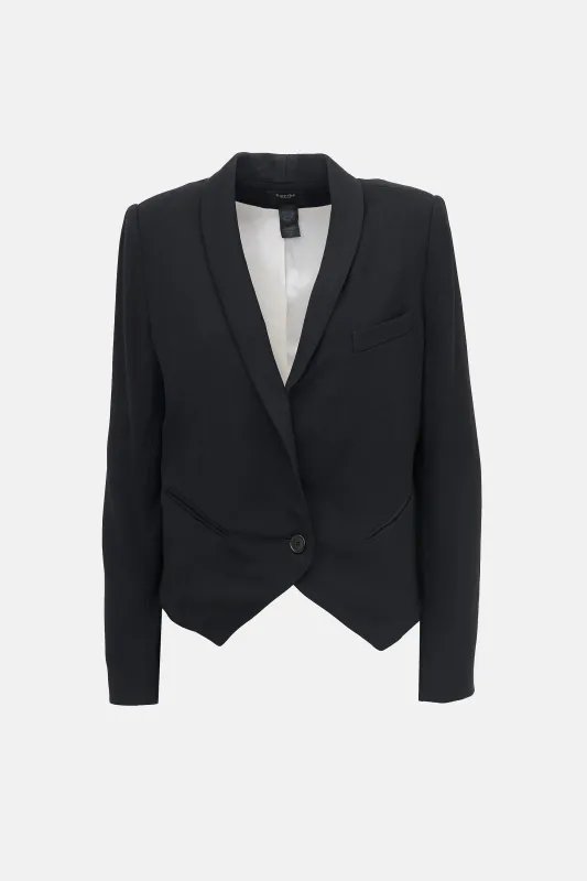 Shawl Collar Blazer made by Smythe