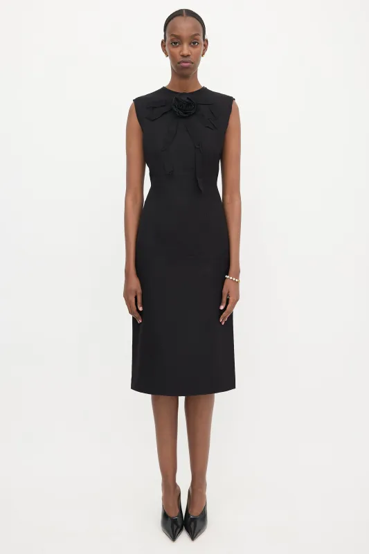 Silk & Wool Sheath Dress made by Gucci