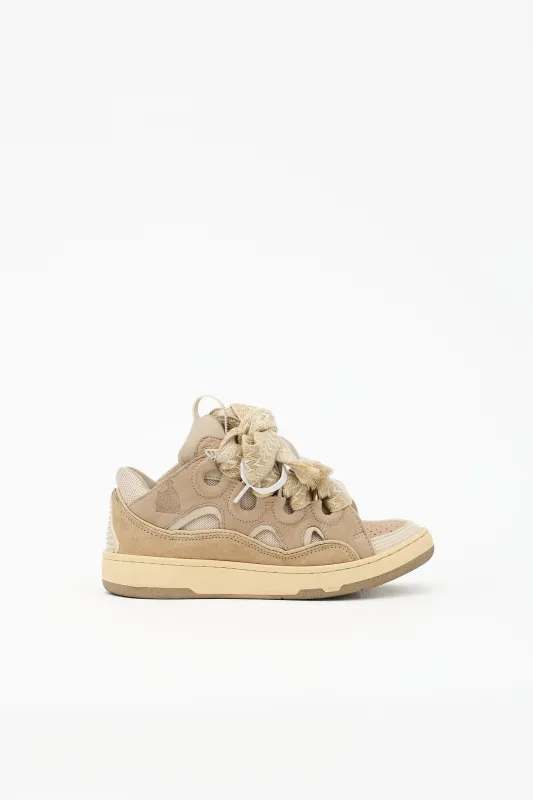 Suede Curb Sneaker made by Lanvin