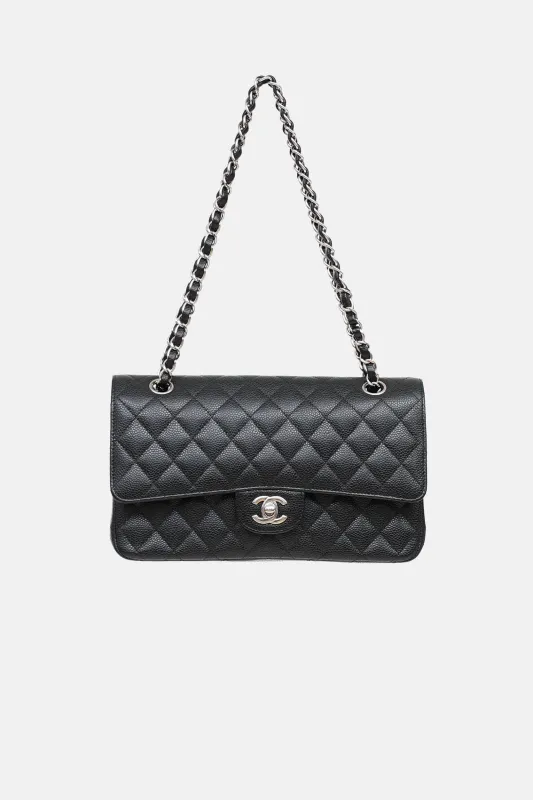 Caviar Double Flap Bag made by Chanel