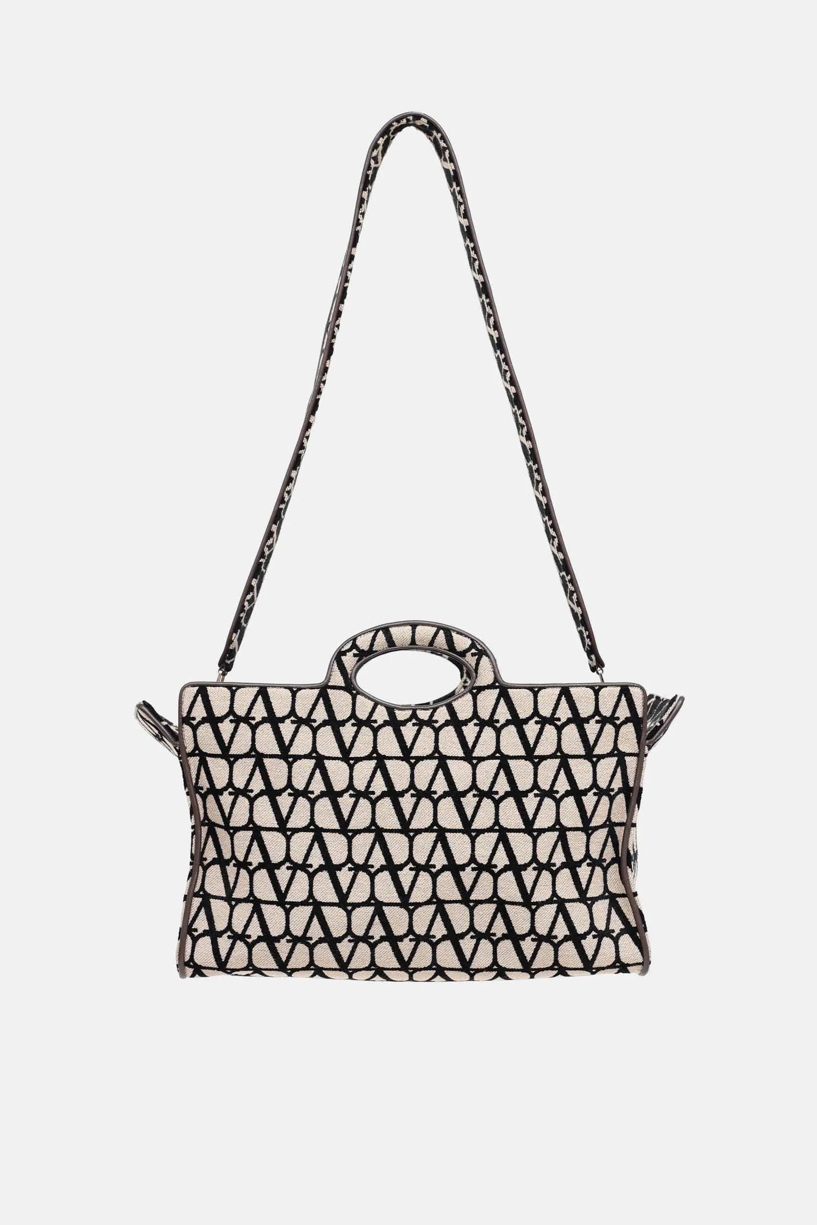 Monogram Jacquard Tote Bag sold by VSP Consignment product image thumbnail 2