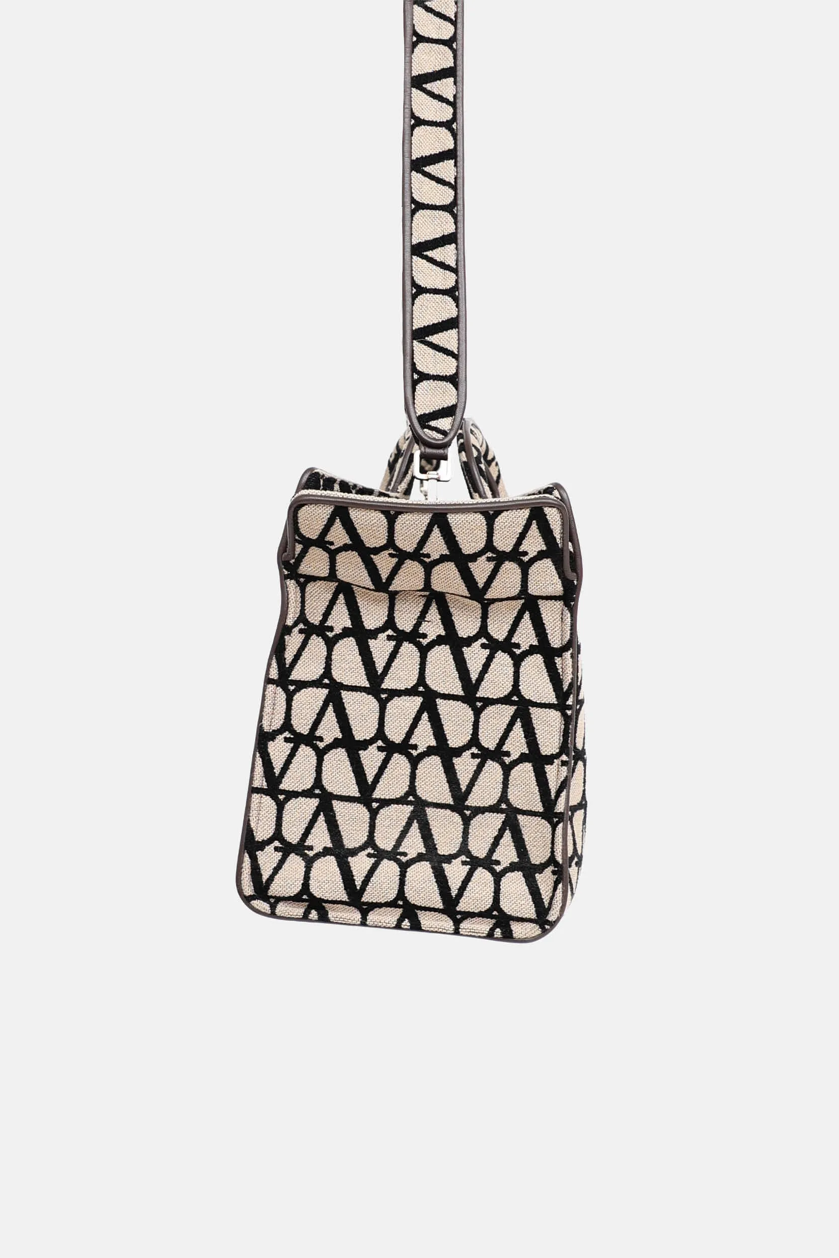 Monogram Jacquard Tote Bag sold by VSP Consignment product image thumbnail 4