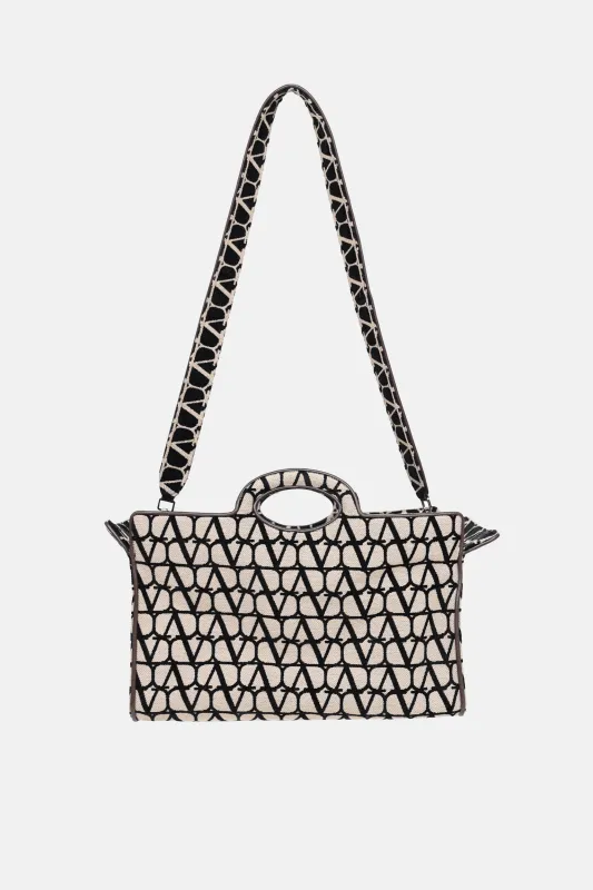 Monogram Jacquard Tote Bag made by Valentino