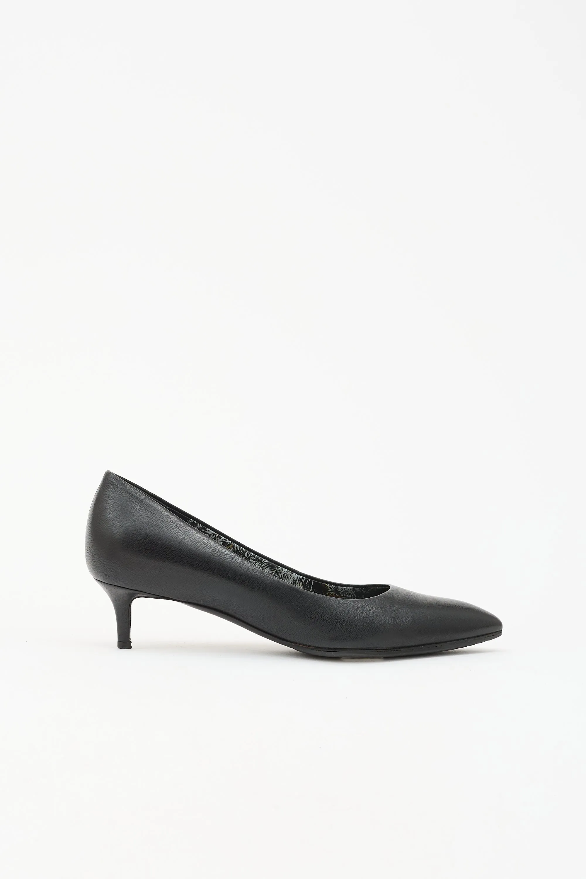 Leather Vicky 40 Pump sold by VSP Consignment