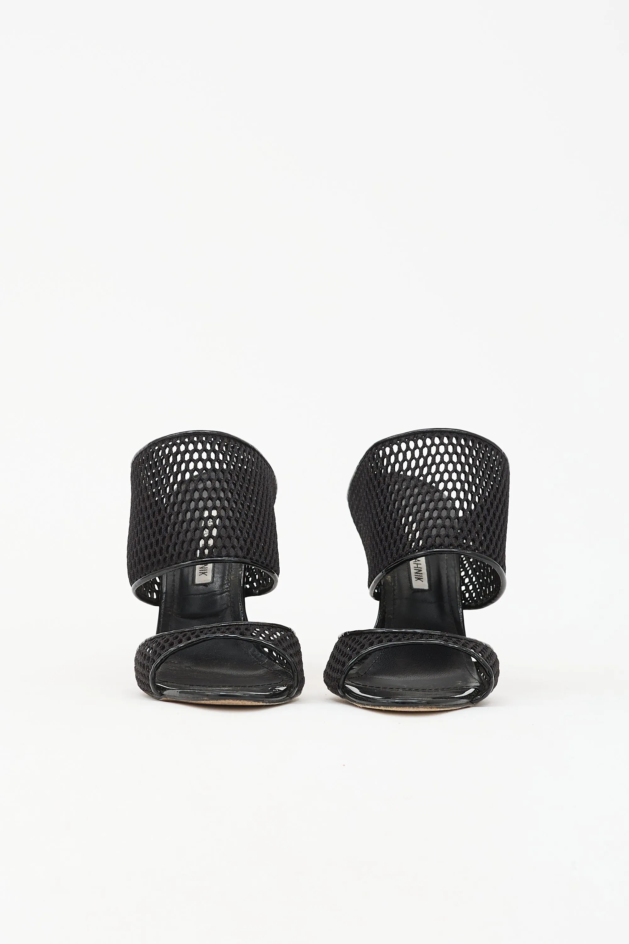 Patent & Mesh Sandal sold by VSP Consignment product image thumbnail 3