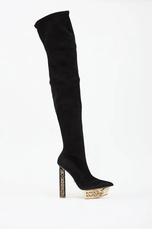 FW 2015 Greek Platform Boot made by Versace