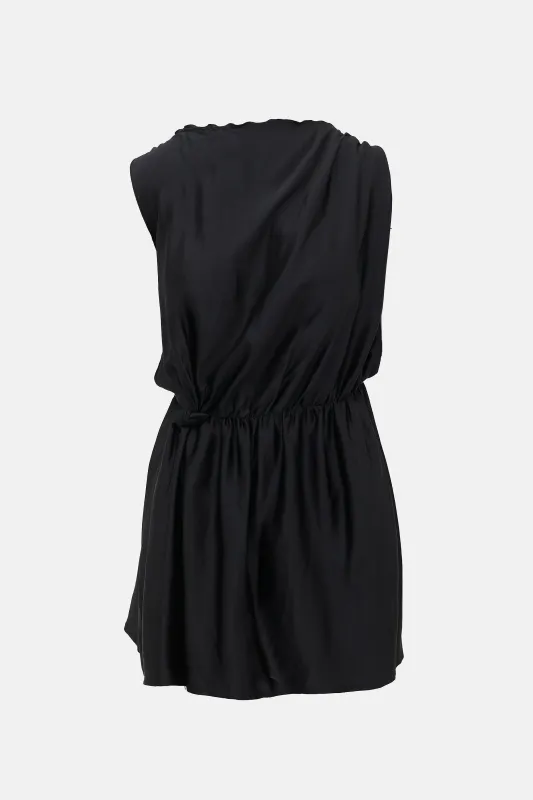 D&G Silk Satin Mini Dress made by Dolce & Gabanna