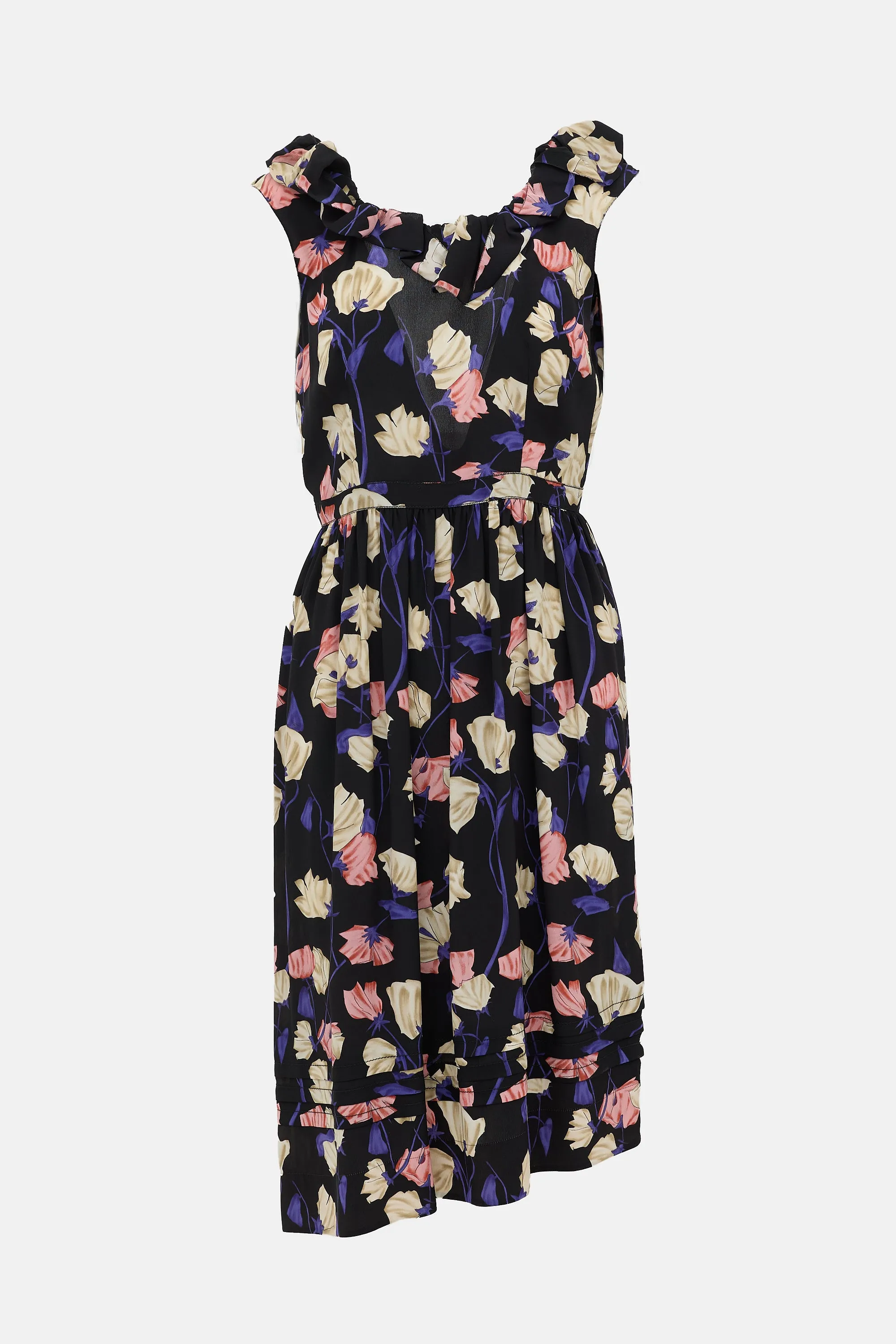 Resort 2008 Silk Floral Dress sold by VSP Consignment