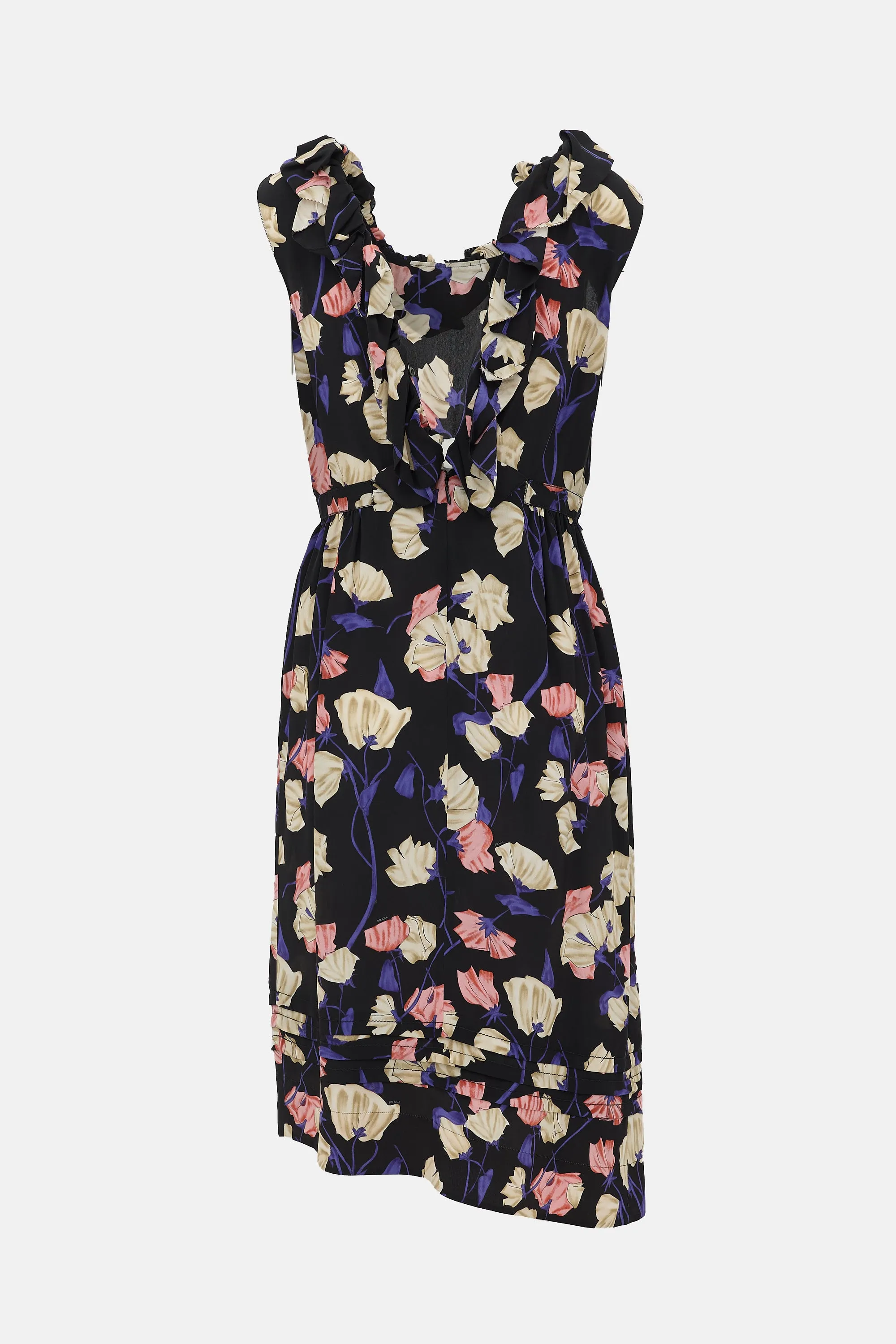 Resort 2008 Silk Floral Dress sold by VSP Consignment product image thumbnail 3