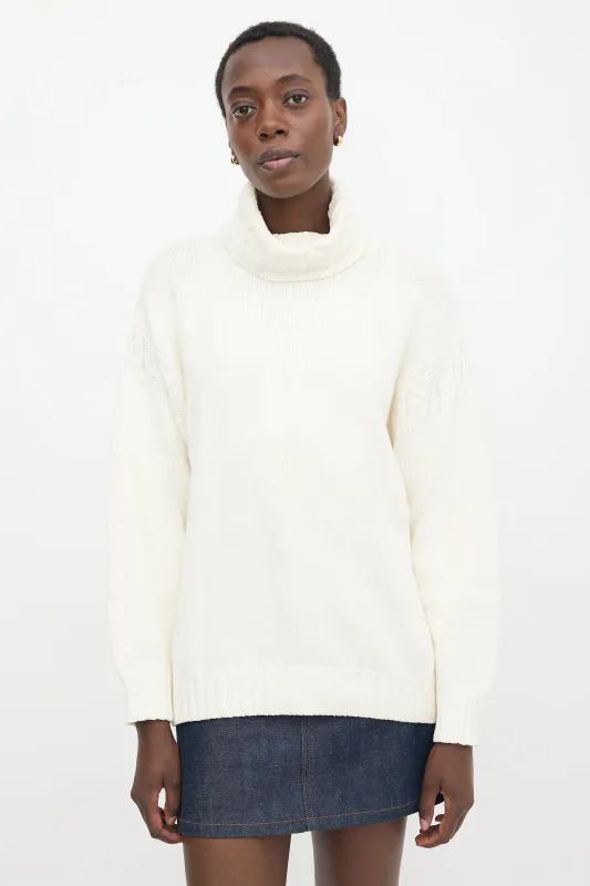 Vintage Cable Knit Sweater made by Gucci