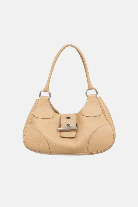 2000's Buckle Shoulder Bag made by Prada