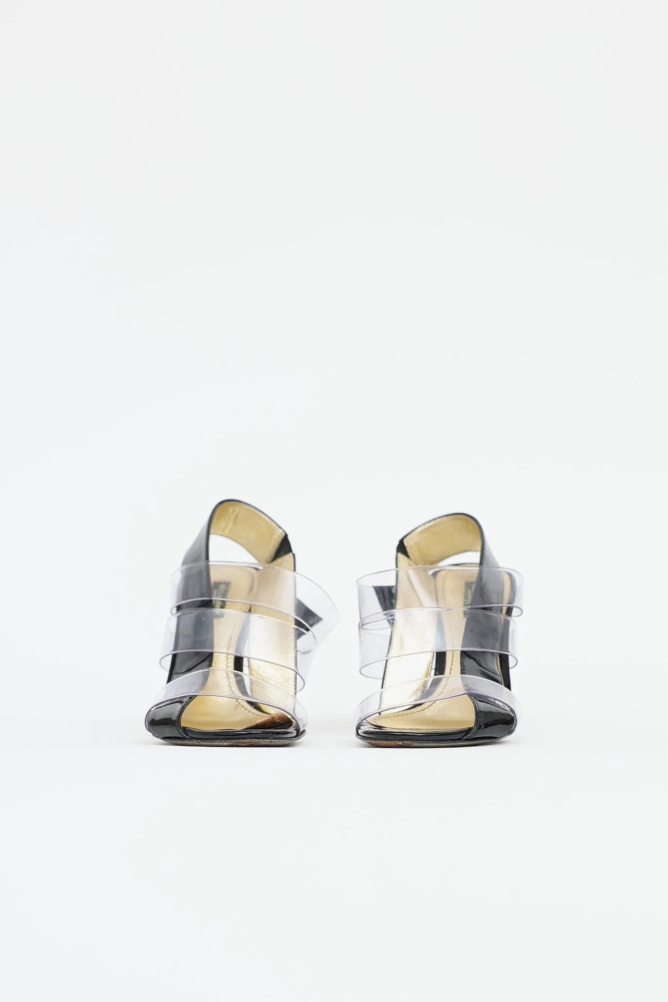 Patent & PVC Strappy Pump sold by VSP Consignment product image thumbnail 3