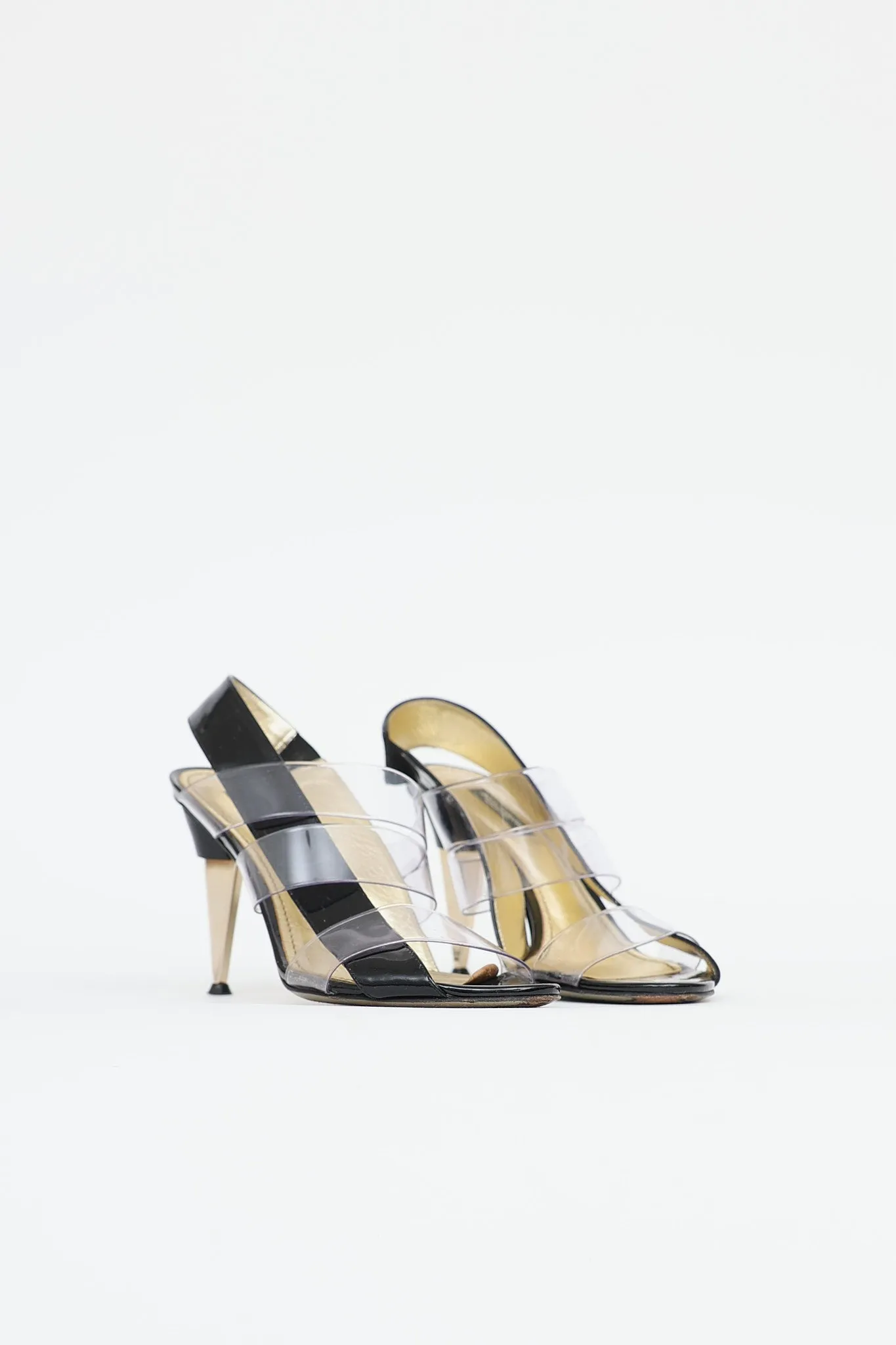 Patent & PVC Strappy Pump sold by VSP Consignment product image thumbnail 2