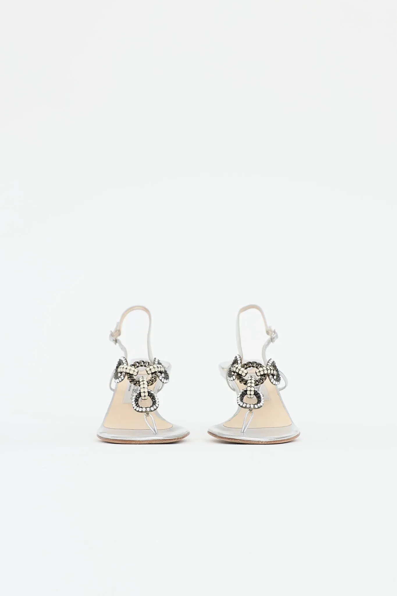 Crystal Embellished Sandal sold by VSP Consignment product image thumbnail 4