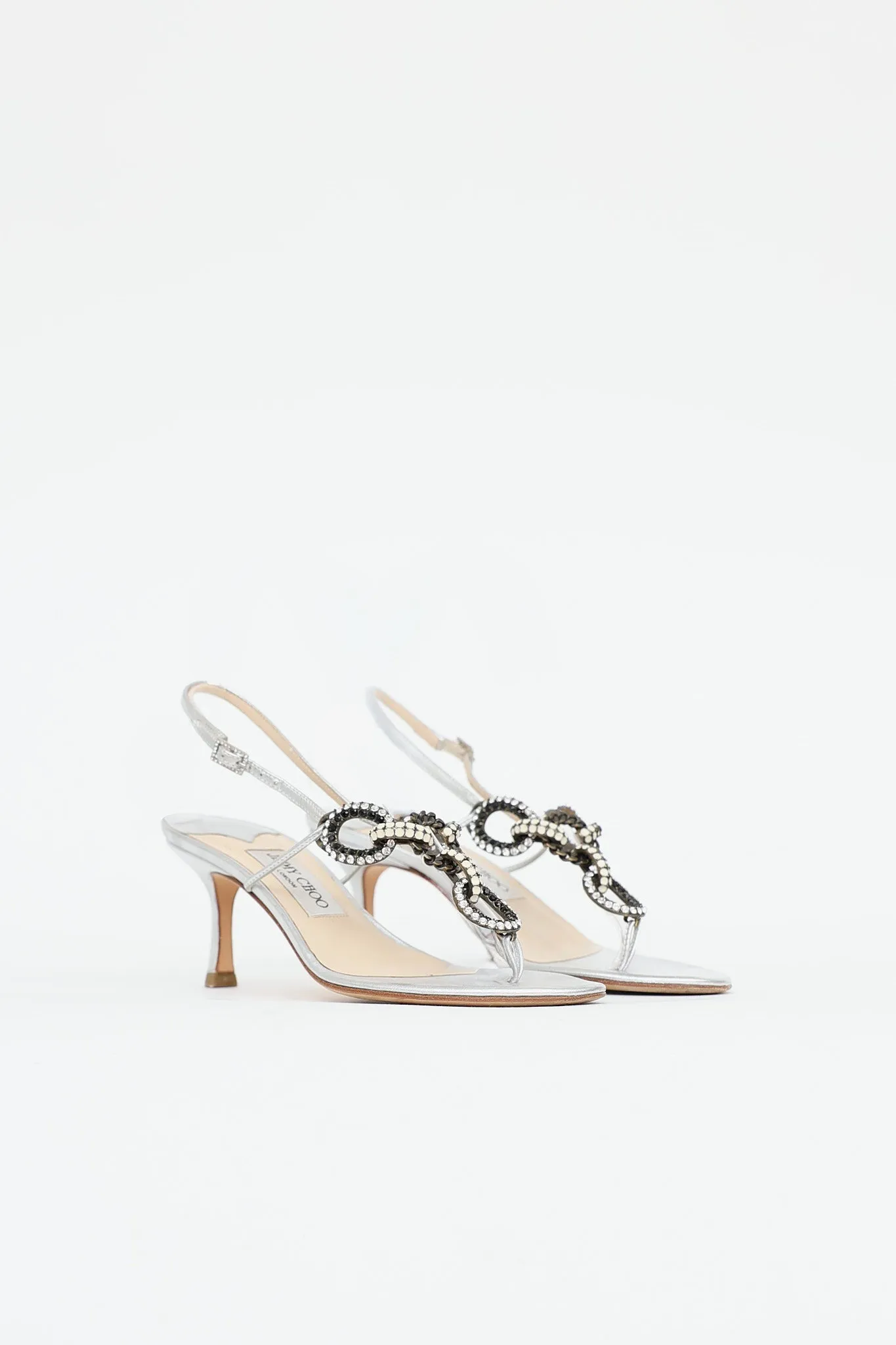 Crystal Embellished Sandal sold by VSP Consignment product image thumbnail 2