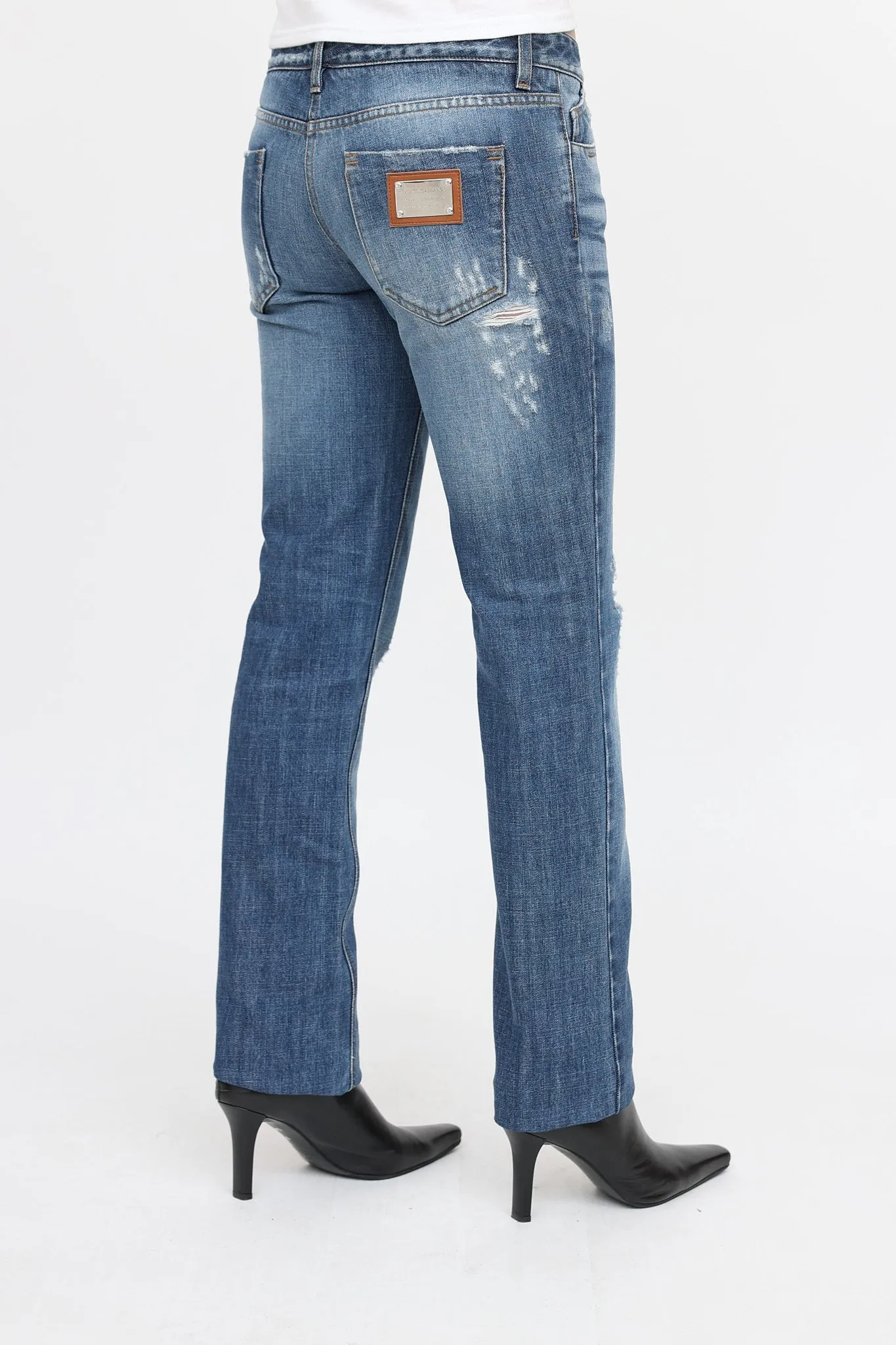 Distressed Low Rise Jeans sold by VSP Consignment product image thumbnail 4