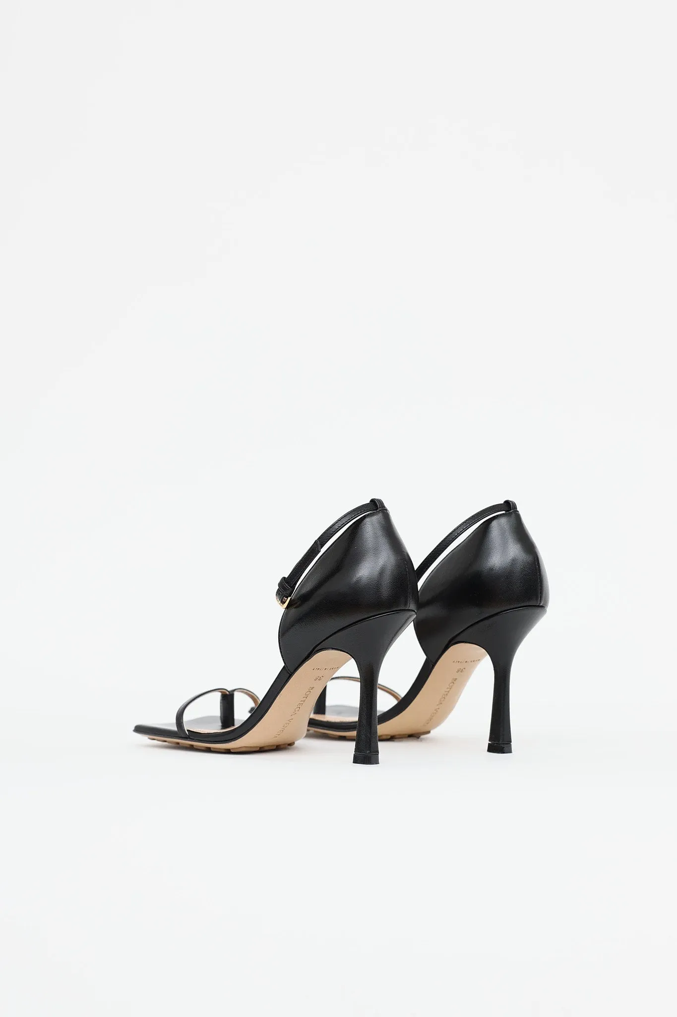 Leather Stretch Sandal sold by VSP Consignment product image thumbnail 4