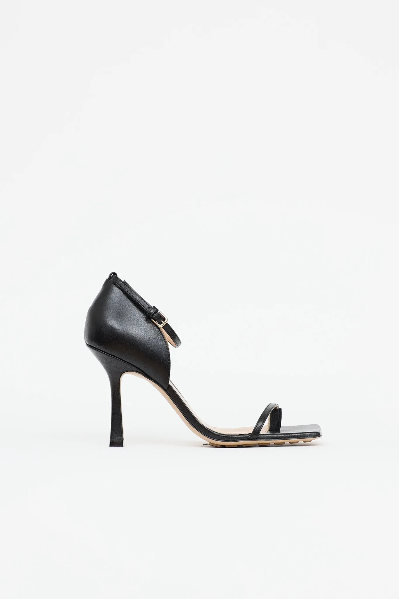 Leather Stretch Sandal sold by VSP Consignment