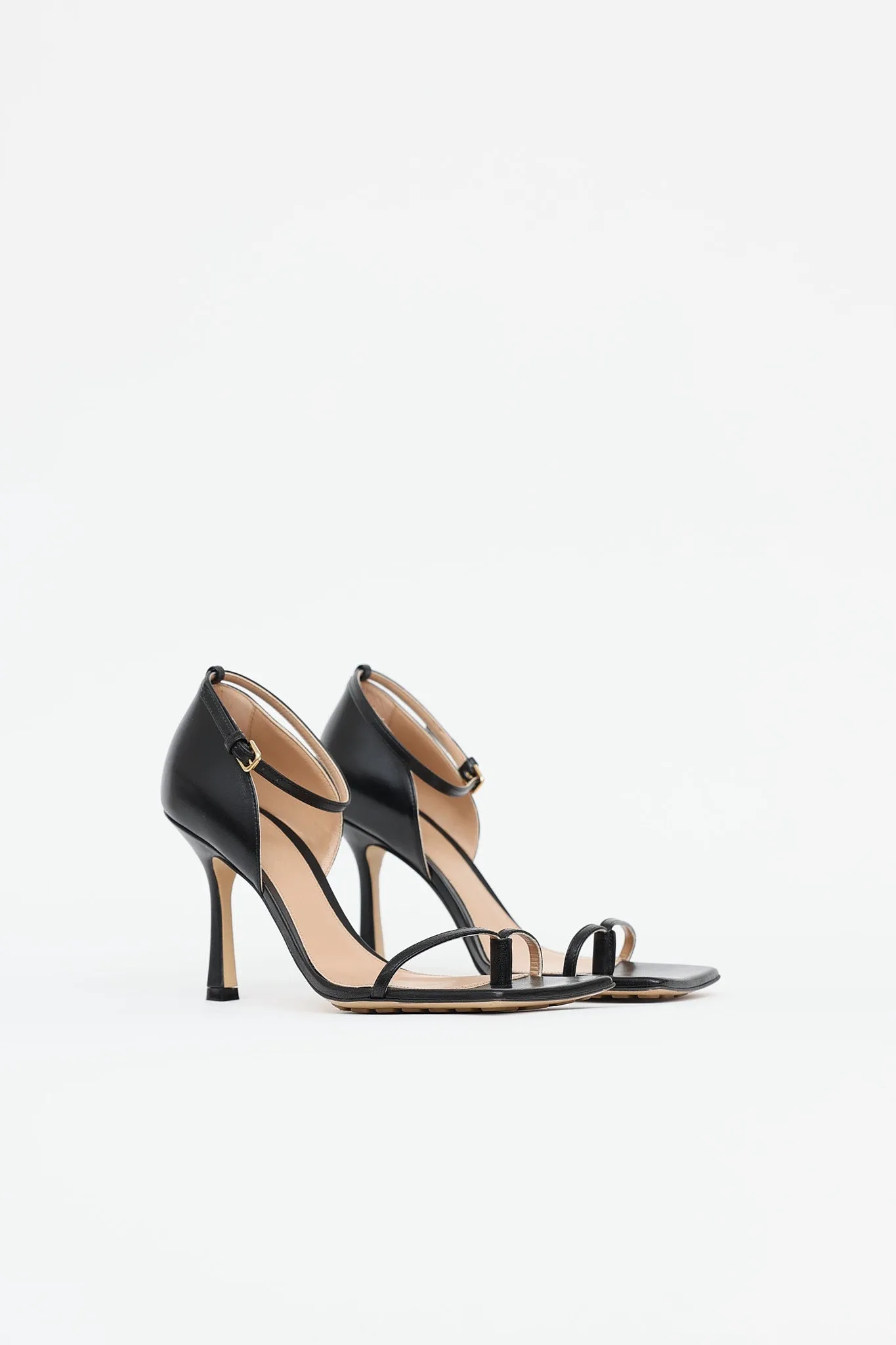 Leather Stretch Sandal sold by VSP Consignment product image thumbnail 3