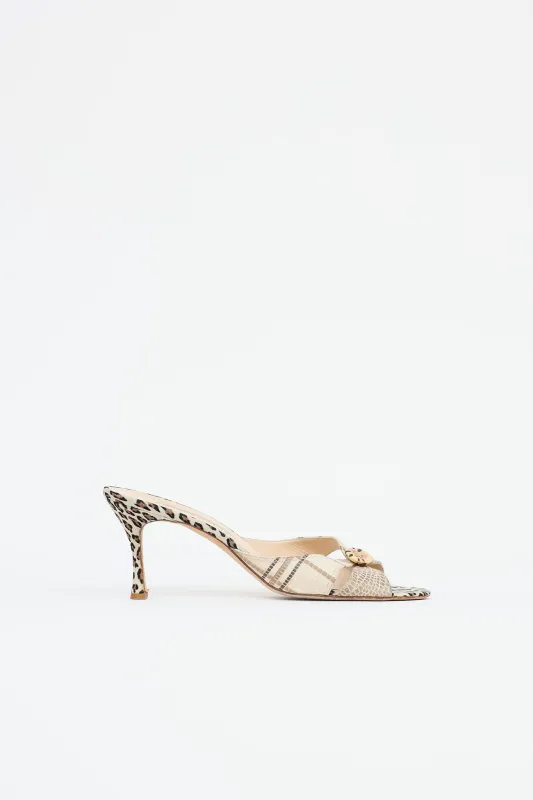 Strappy Mule made by Manolo Blahnik