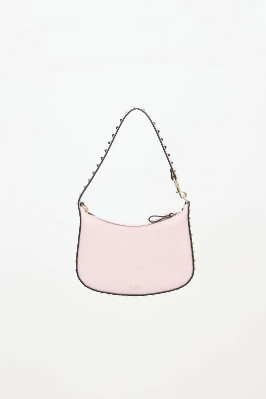 Leather Mini Rockstud Bag made by Valentino