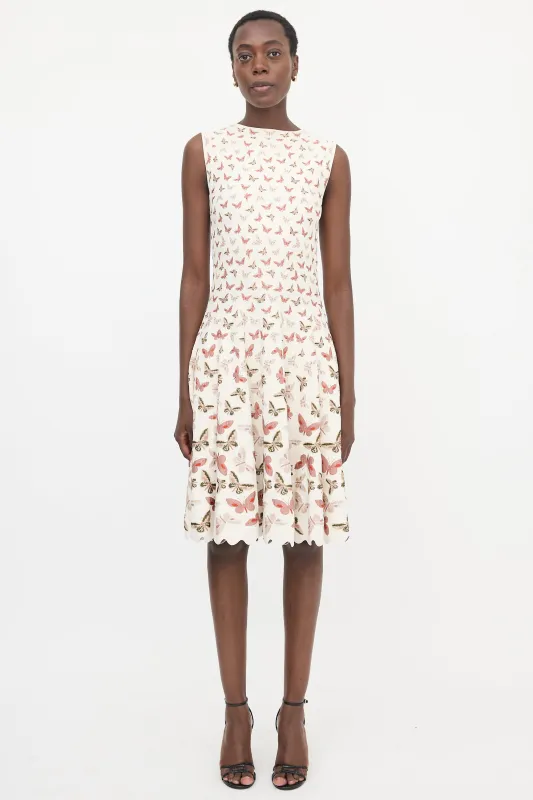 2019 Jersey Jacquard Midi Dress made by Alaia