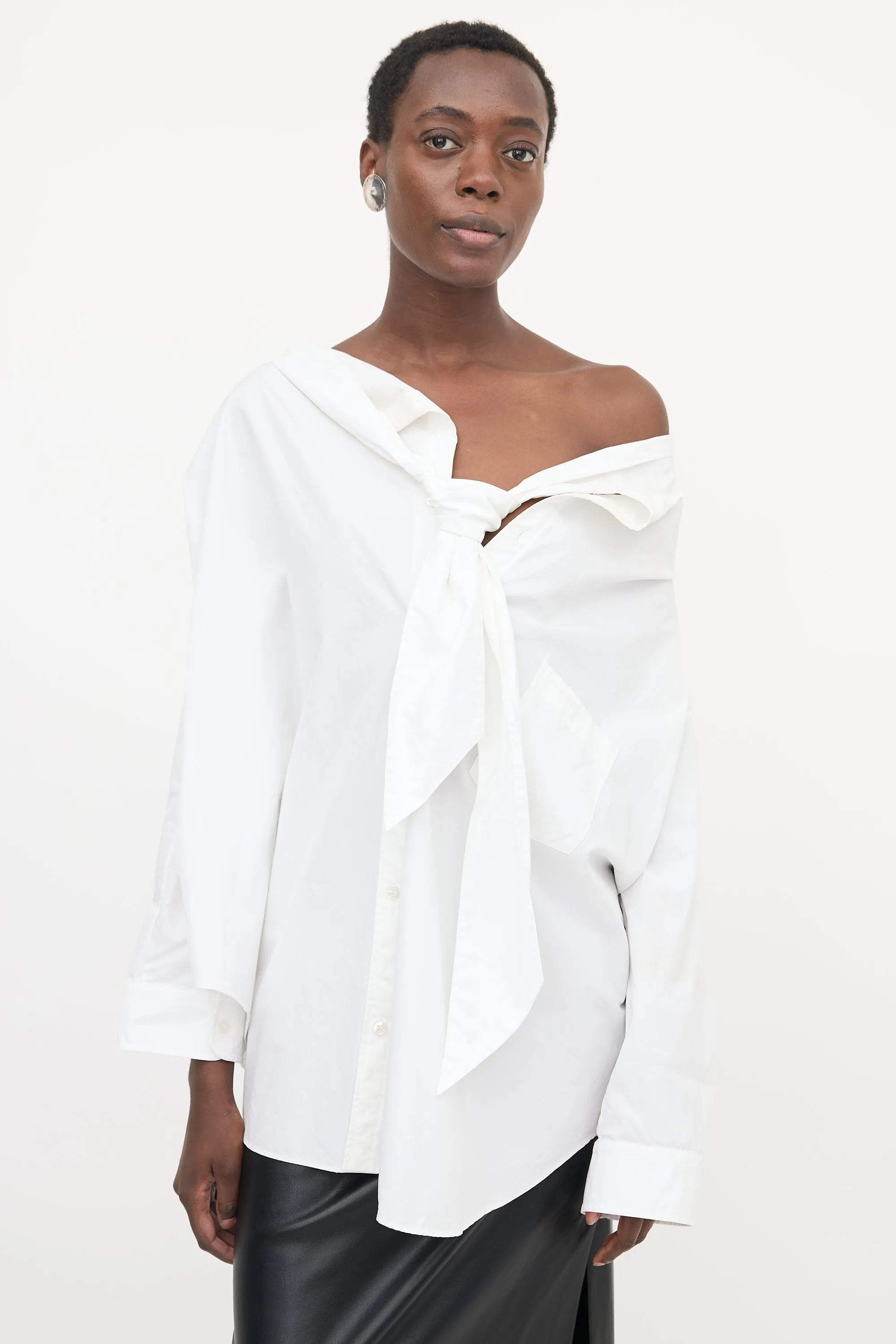 2022 Oversized Asymmetrical Shirt sold by VSP Consignment