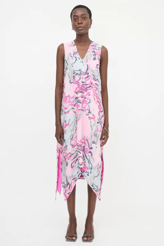 Silk Layered Brocade Dress made by Sies Marjan