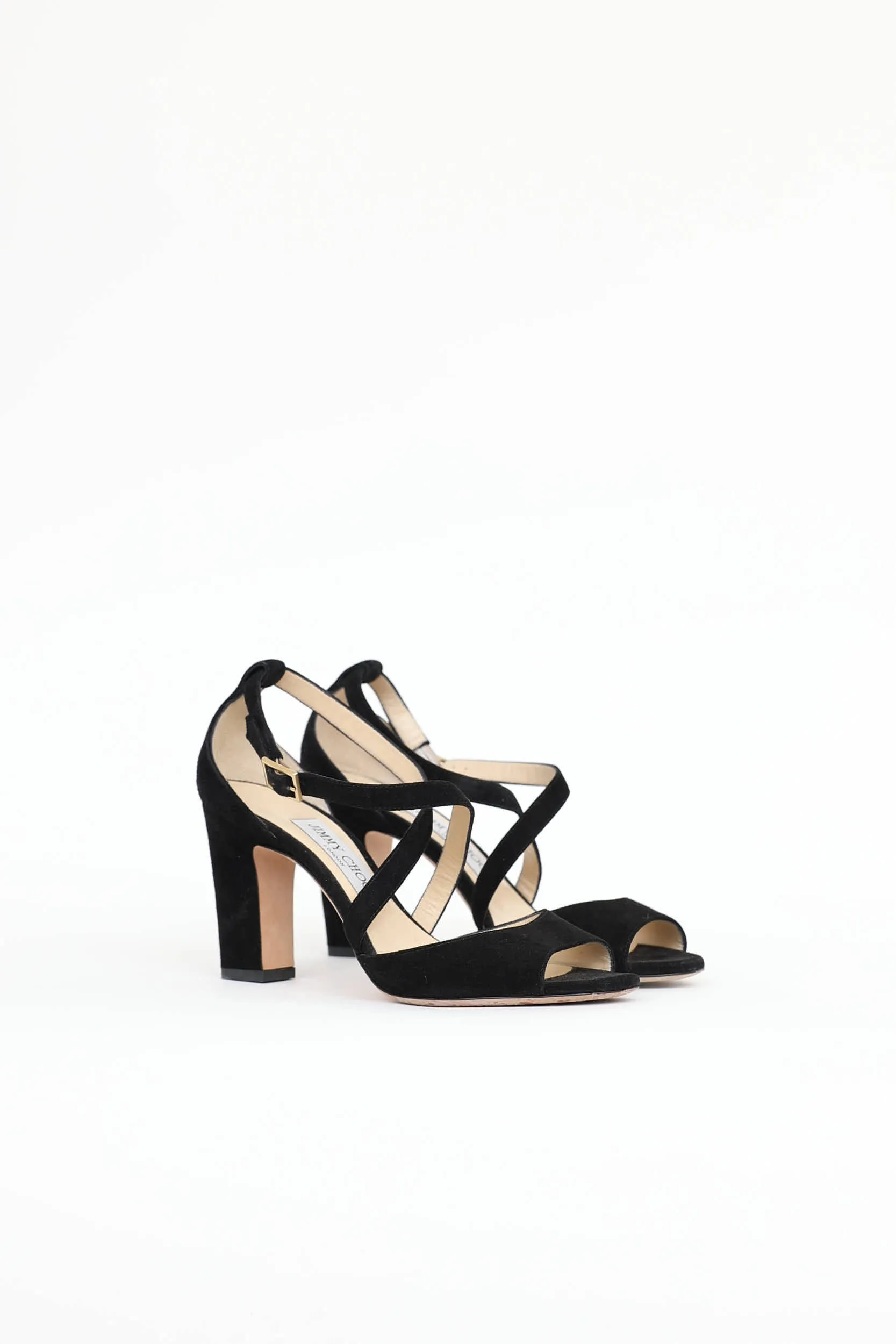 Suede Carrie Heel sold by VSP Consignment product image thumbnail 2