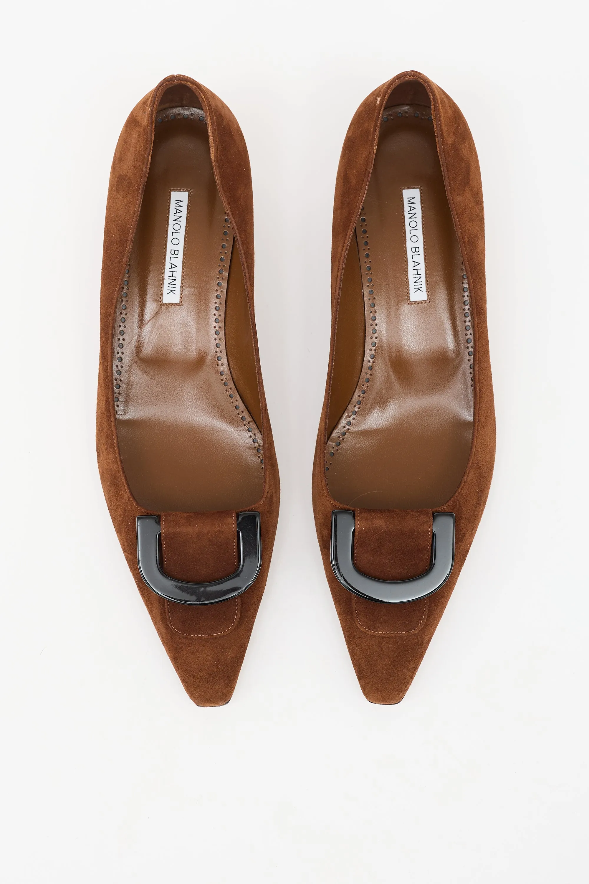 Suede Beti Pump sold by VSP Consignment product image thumbnail 5
