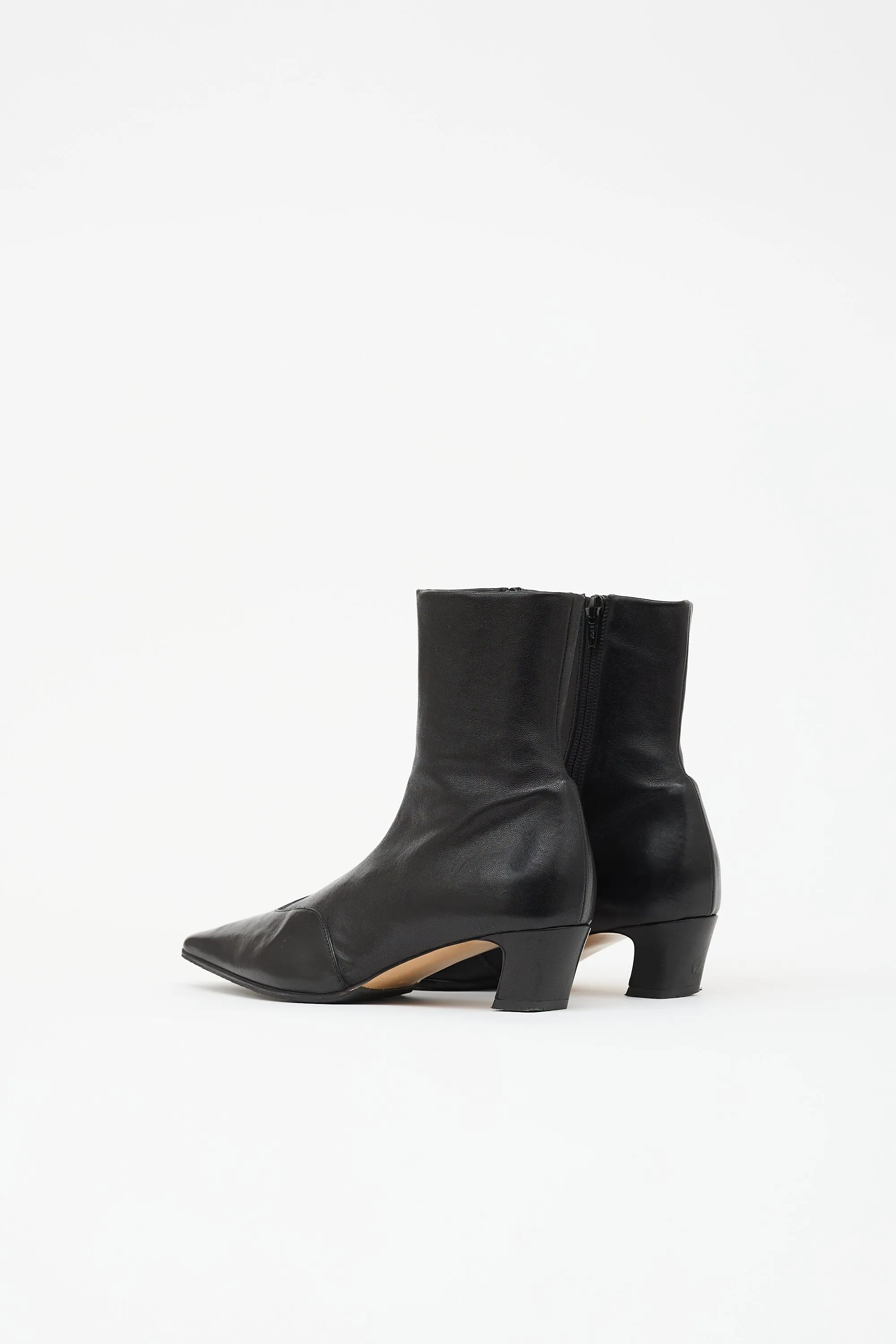 Leather Nevada Ankle Boot sold by VSP Consignment product image thumbnail 4