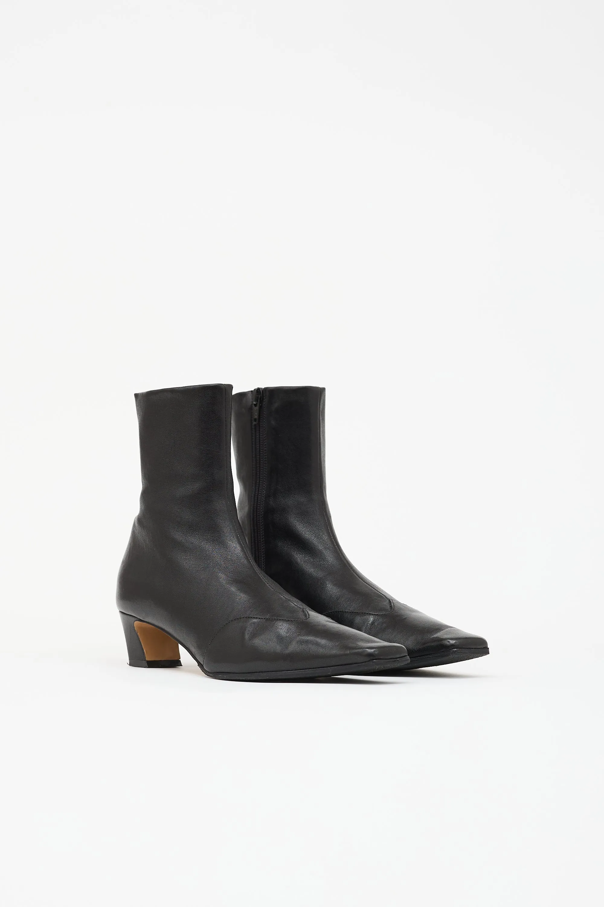 Leather Nevada Ankle Boot sold by VSP Consignment product image thumbnail 2