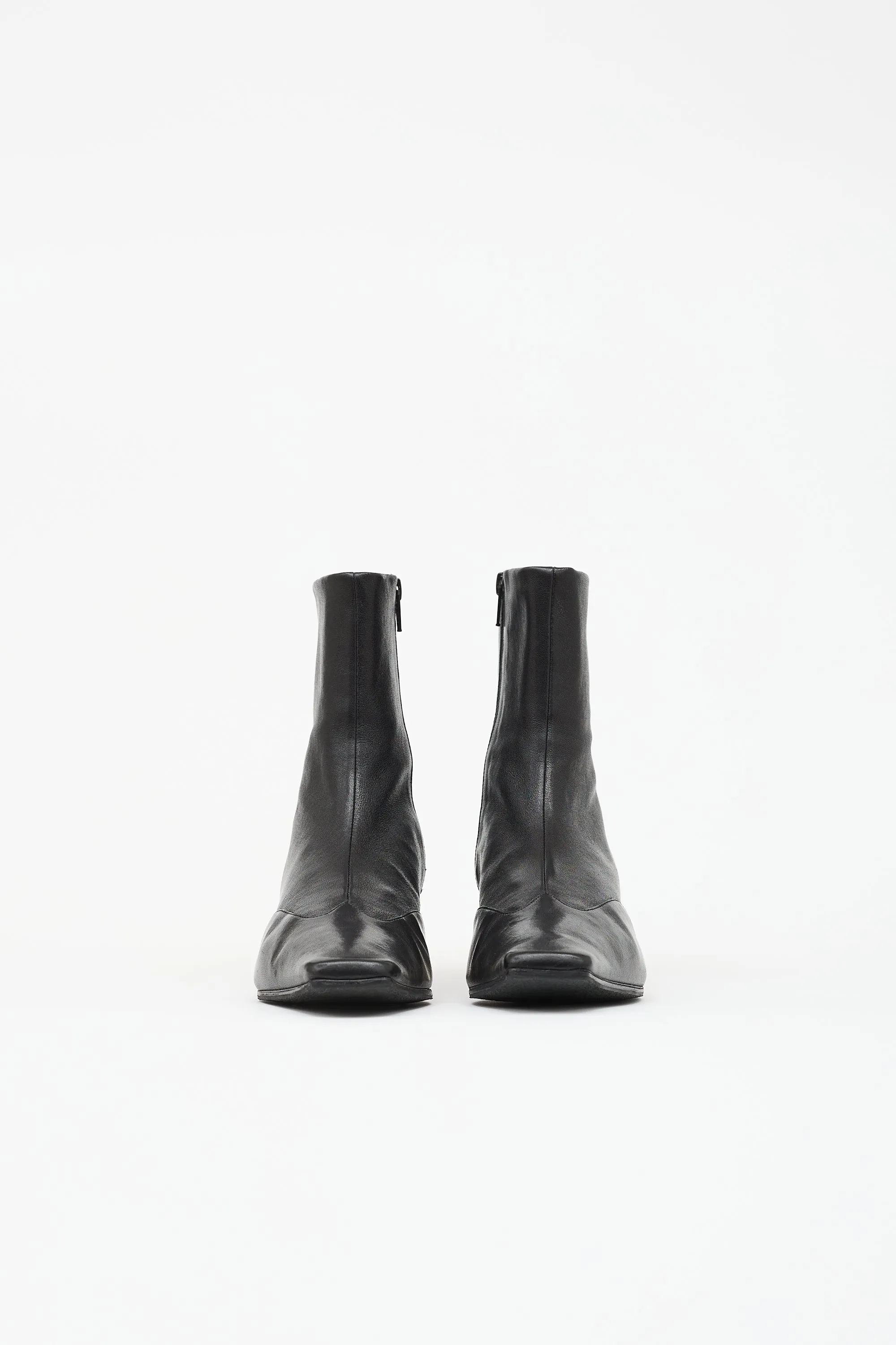 Leather Nevada Ankle Boot sold by VSP Consignment product image thumbnail 3