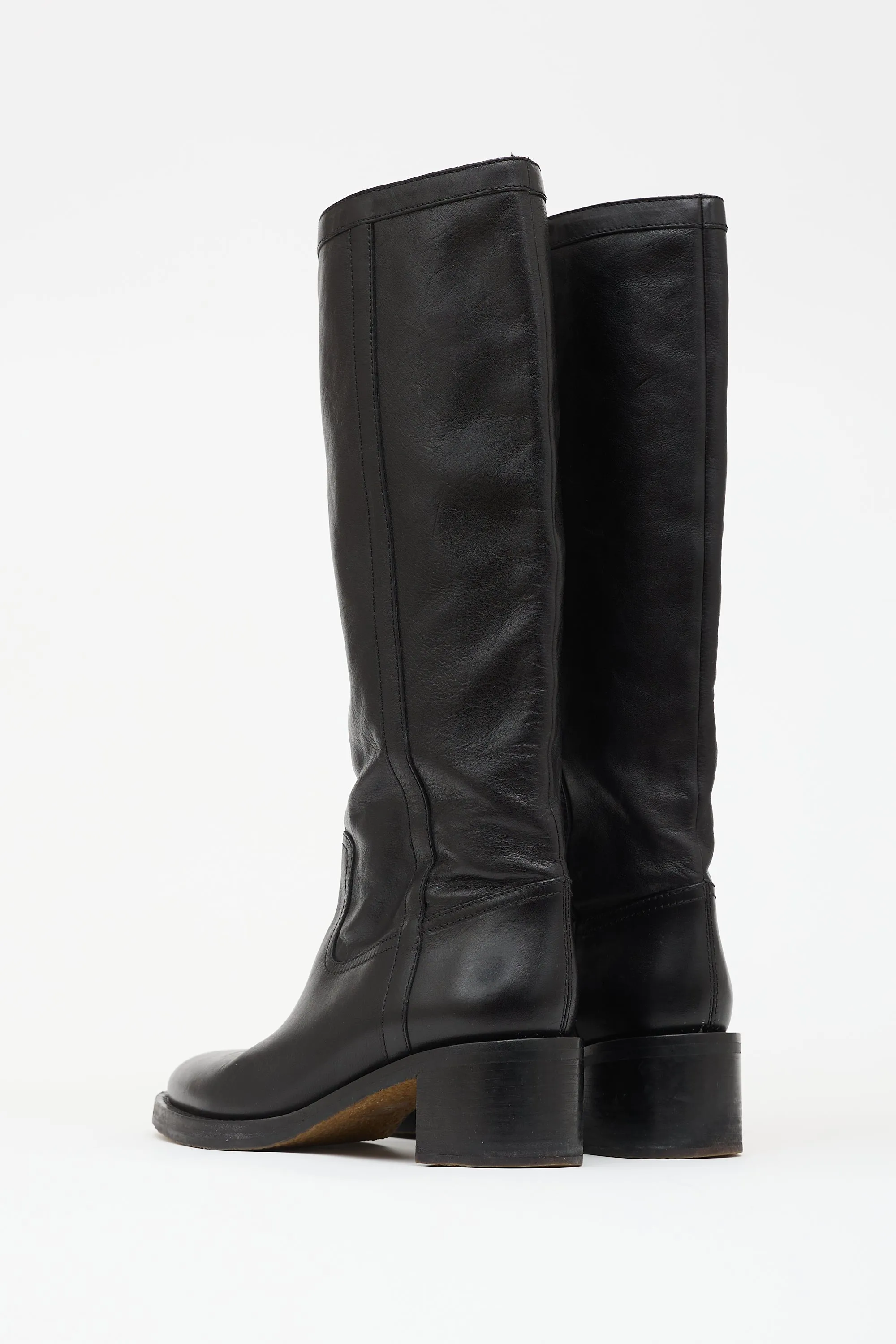 Leather Folco Boot sold by VSP Consignment product image thumbnail 4