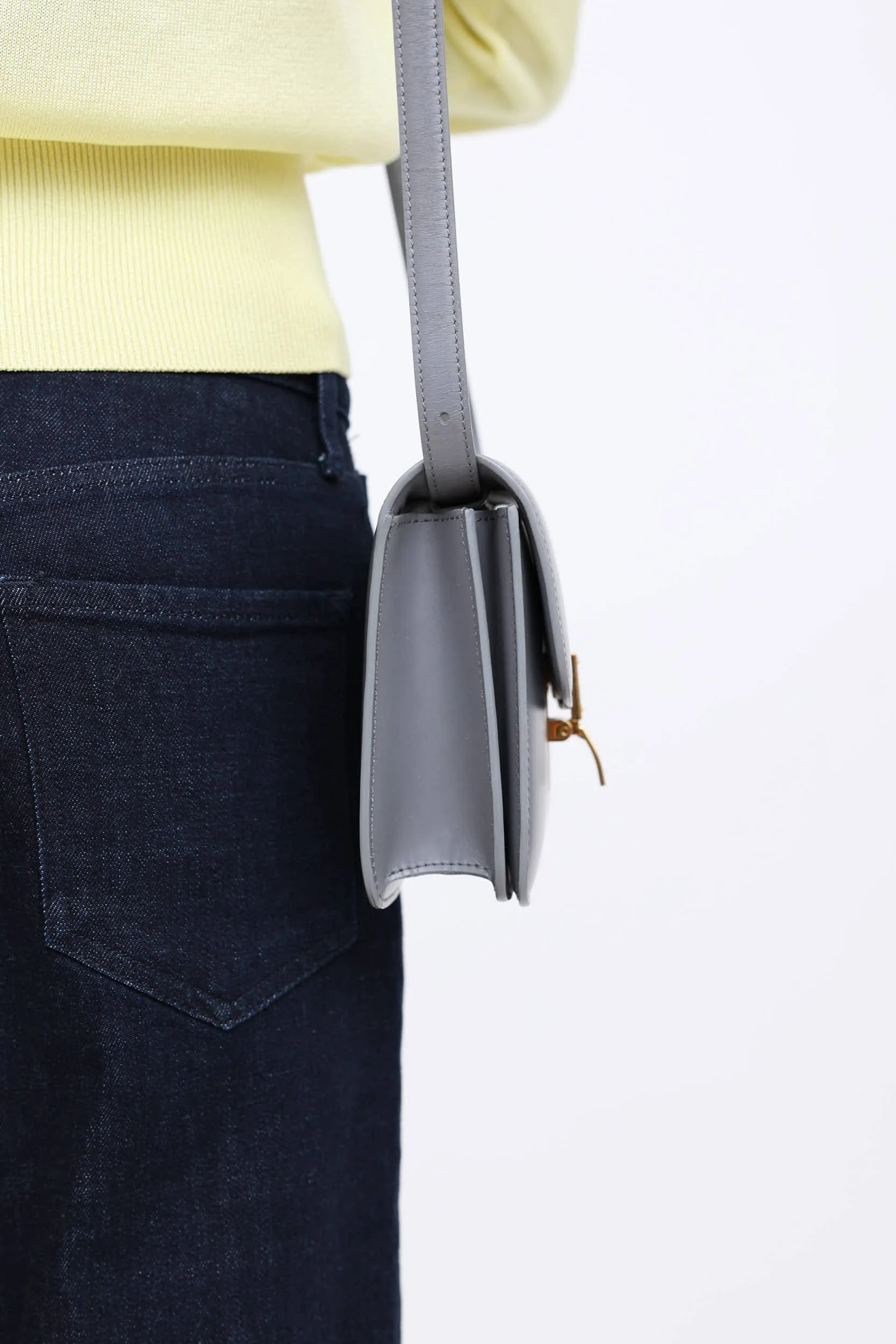 Leather Teen Box Bag sold by VSP Consignment product image thumbnail 5