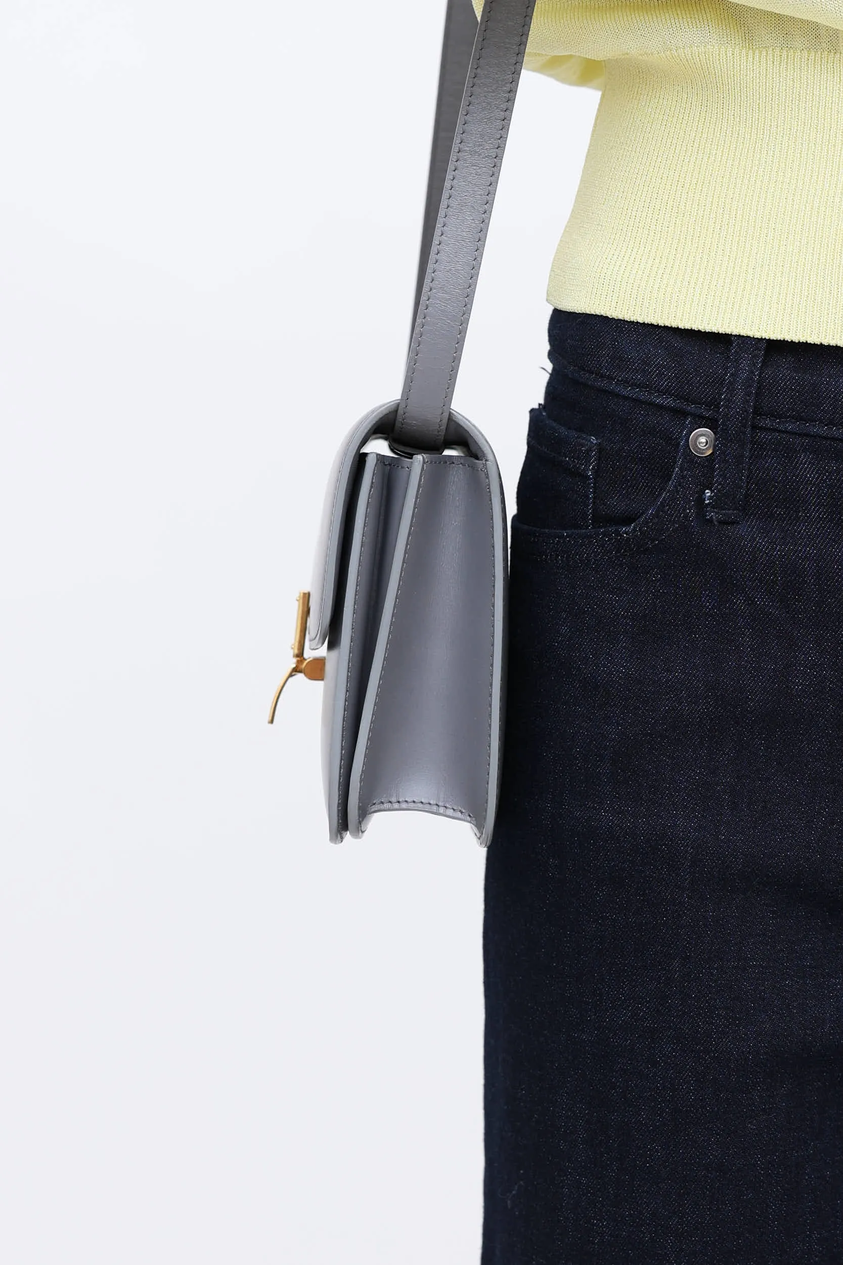 Leather Teen Box Bag sold by VSP Consignment product image thumbnail 4