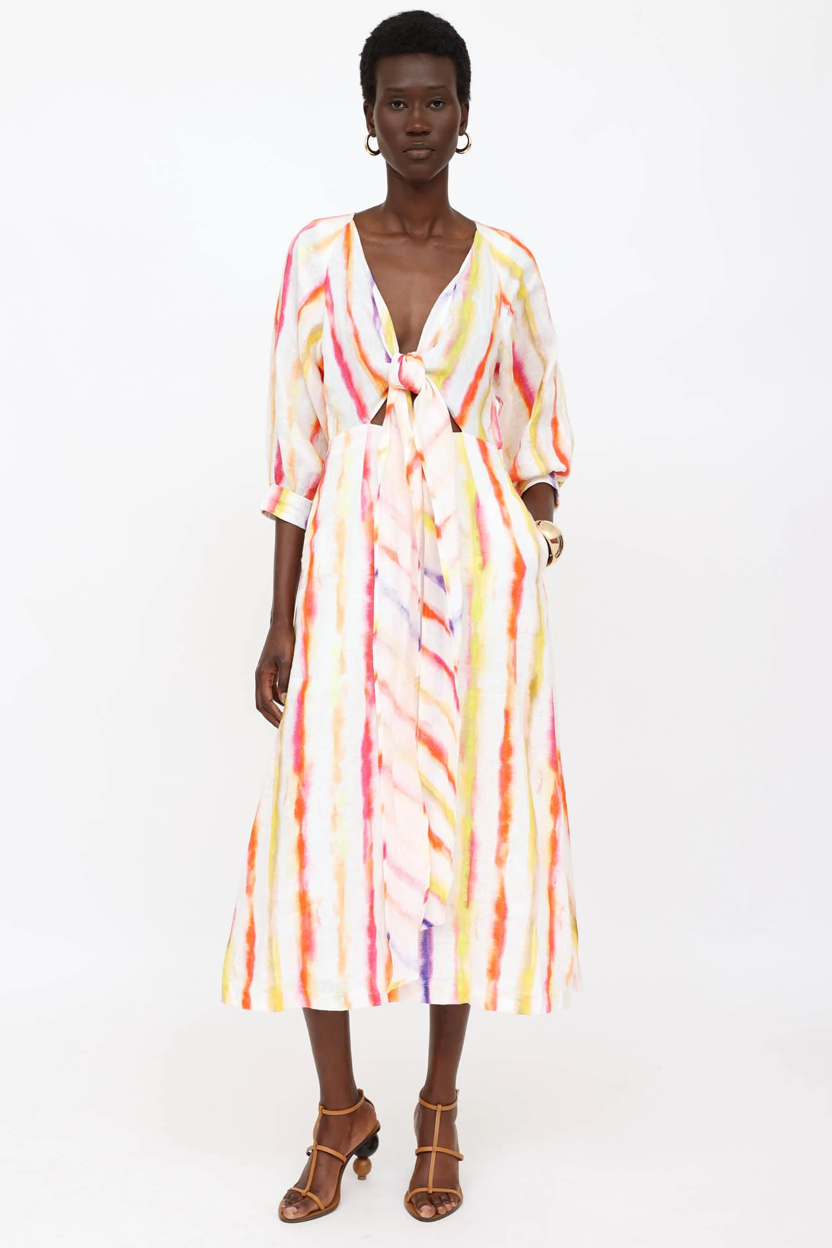 Linen Maxi Dress sold by VSP Consignment product image thumbnail 4