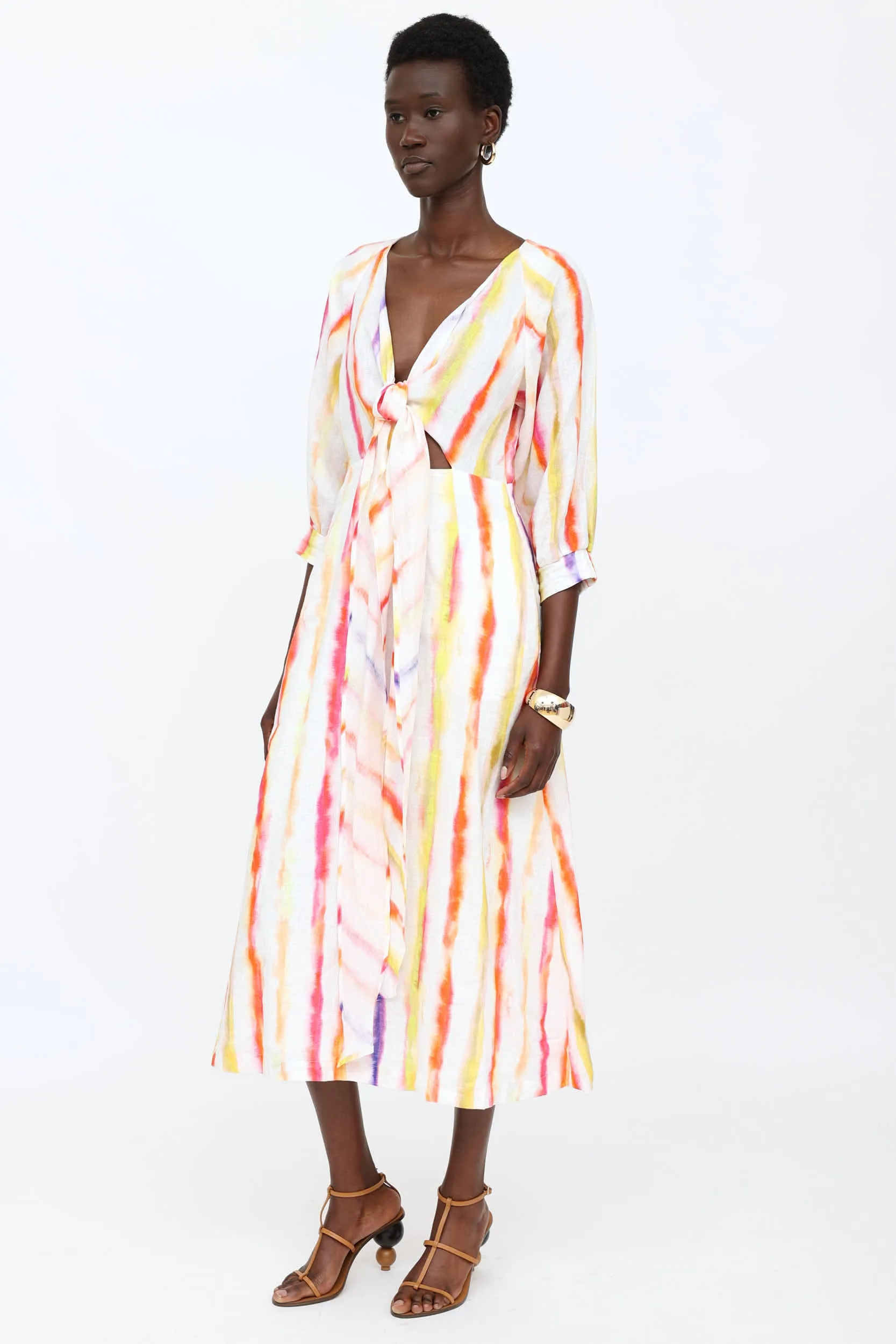 Linen Maxi Dress sold by VSP Consignment product image thumbnail 3