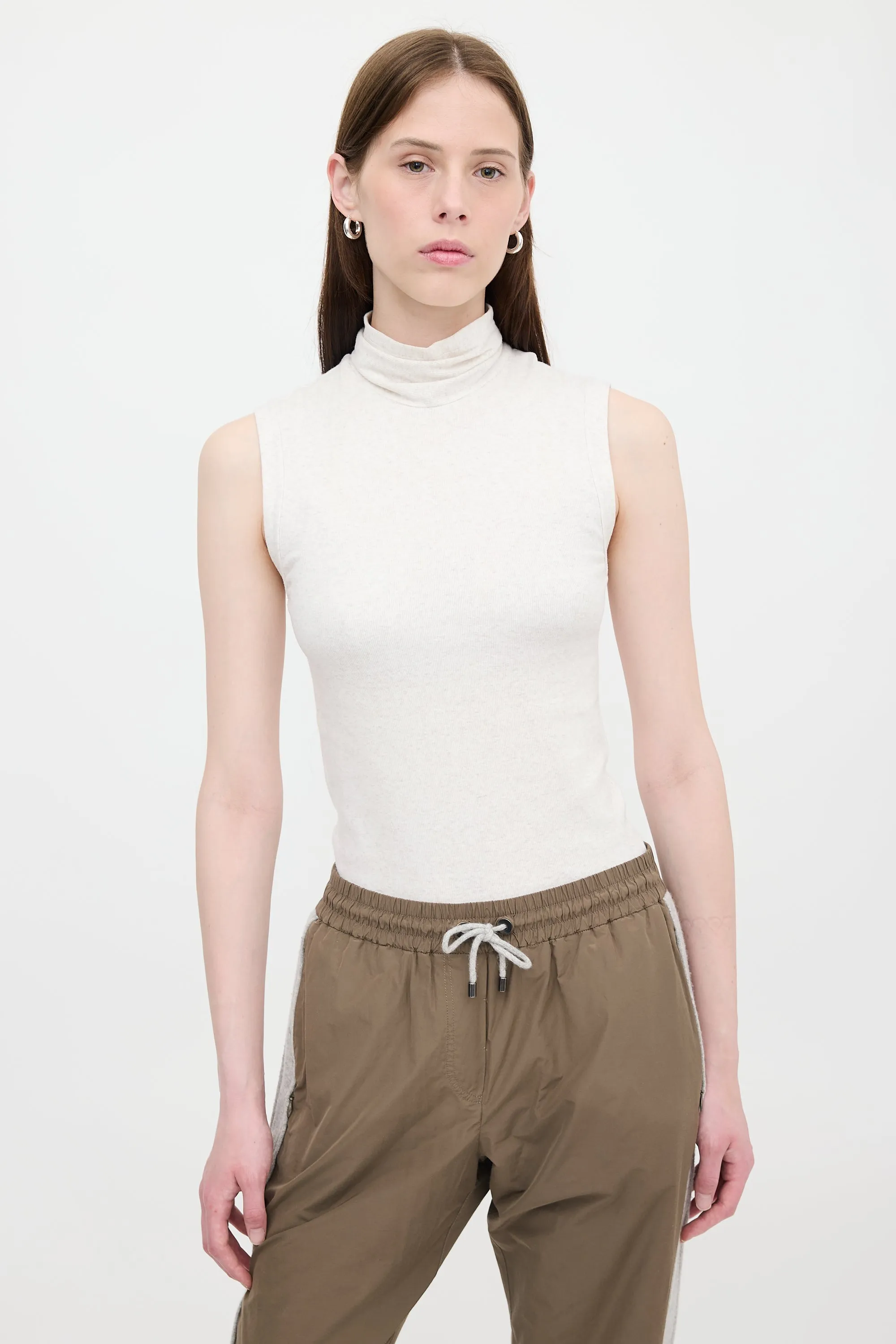 Ribbed Knit Sleeveless Top sold by VSP Consignment product image thumbnail 2