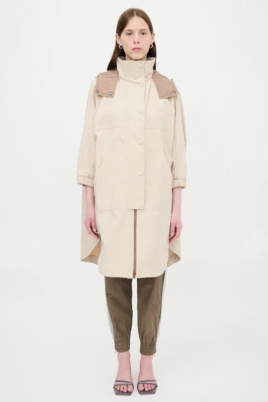 Hooded Anorak Jacket made by Brunello Cucinelli