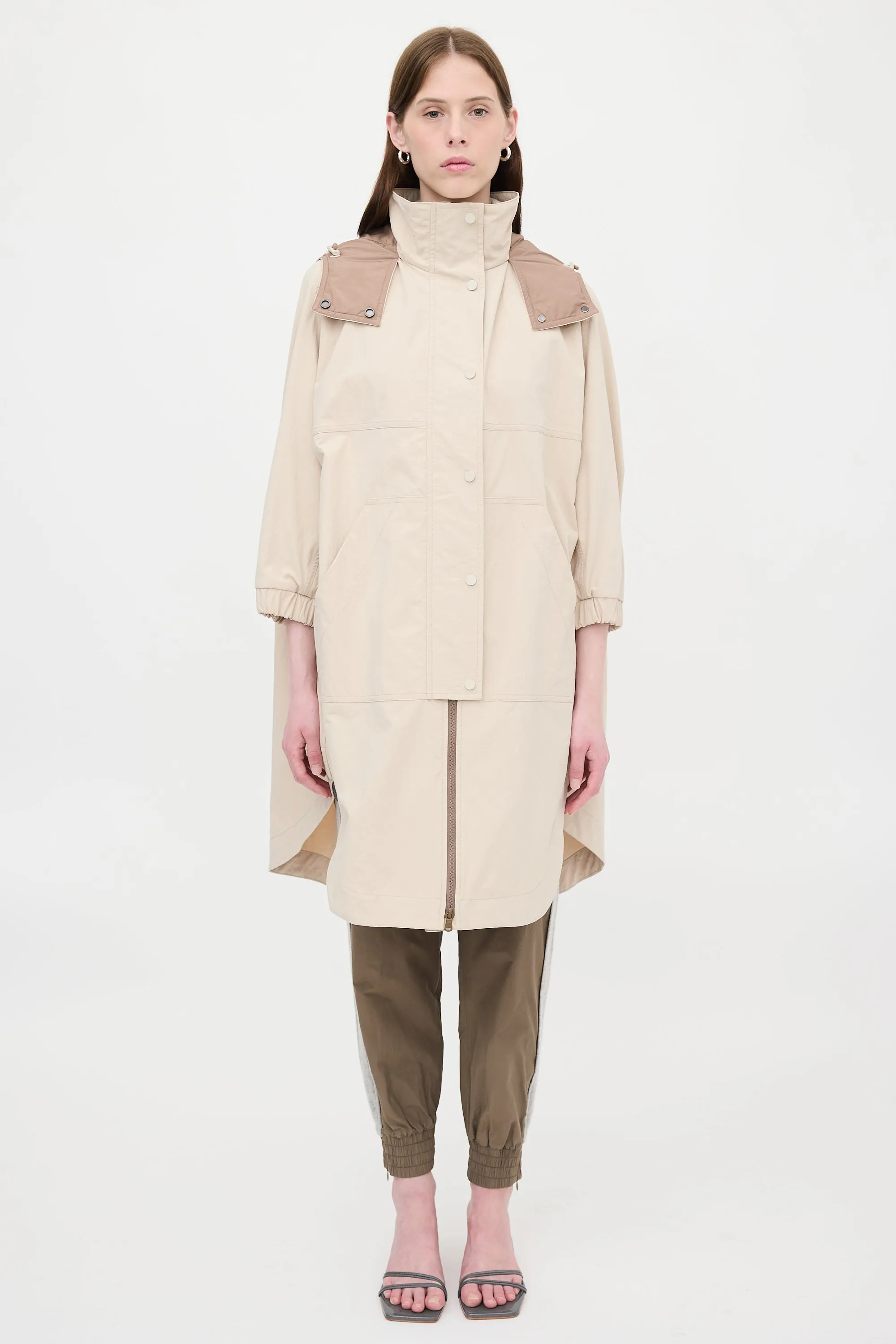 Hooded Anorak Jacket sold by VSP Consignment