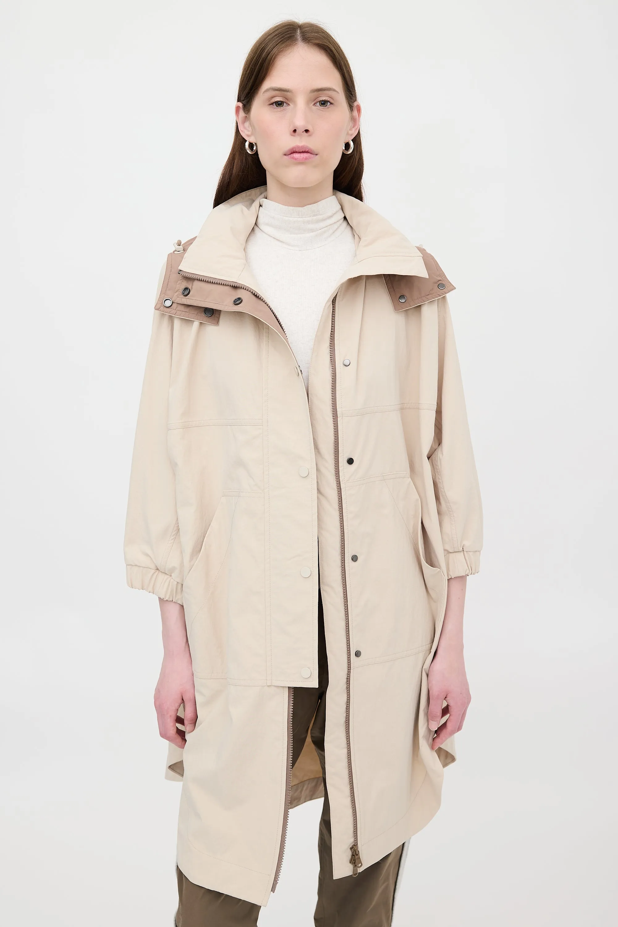 Hooded Anorak Jacket sold by VSP Consignment product image thumbnail 2