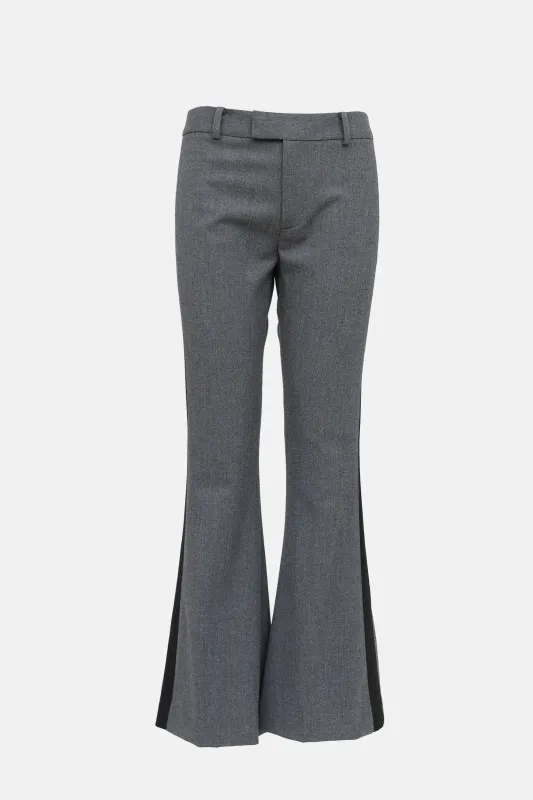 Stripe Bootcut Trouser made by Smythe