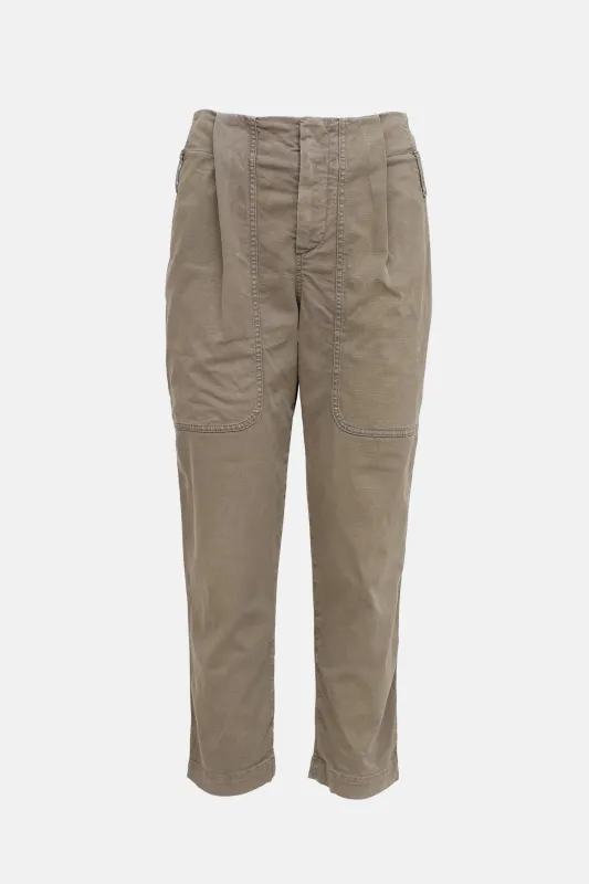 Pleated Tapered Pant made by Brunello Cucinelli