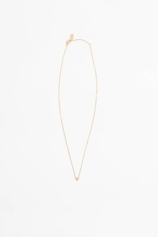 18K Yellow Gold Diamond D'Amour Mini Necklace made by Cartier