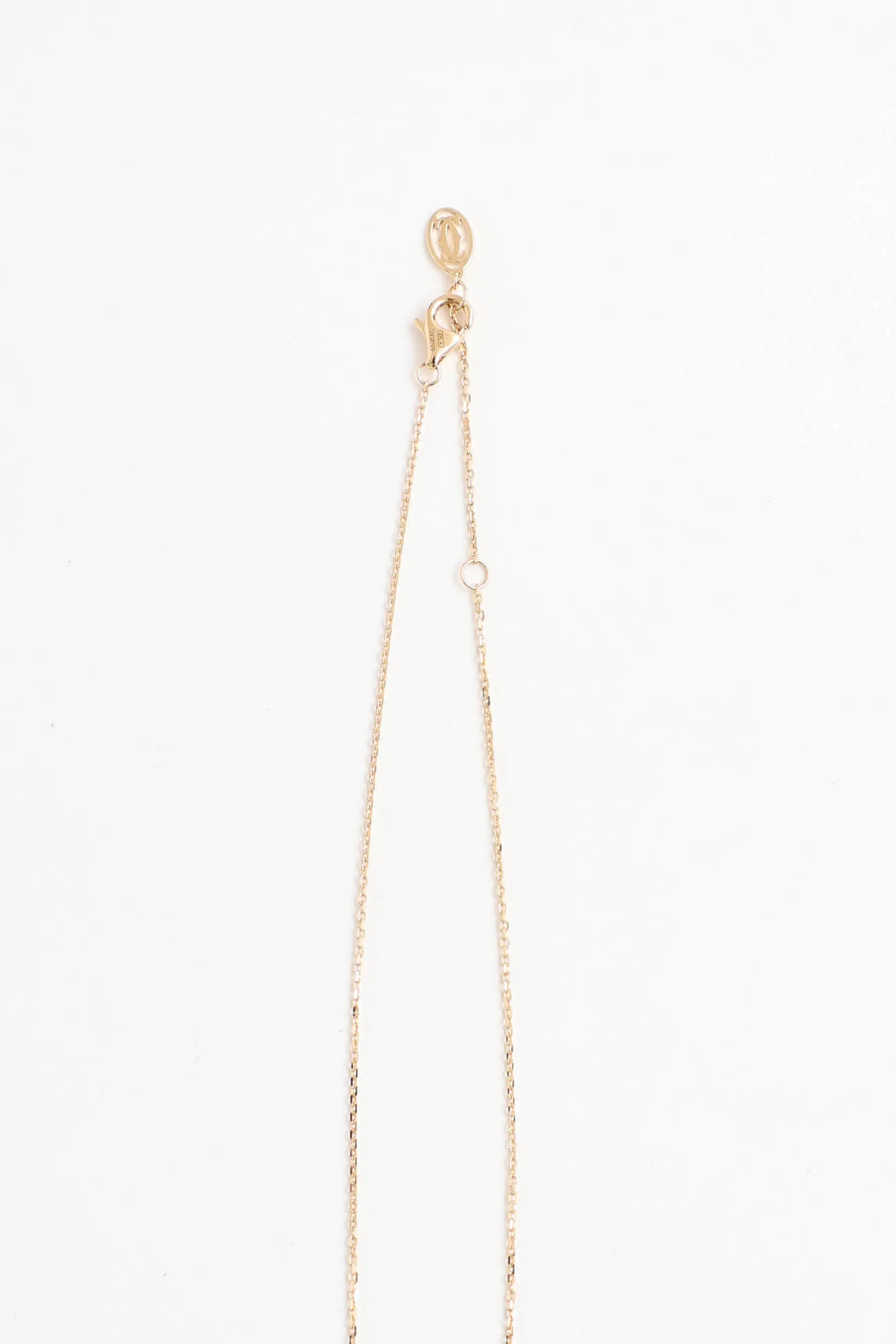 18K Yellow Gold Diamond D'Amour Mini Necklace sold by VSP Consignment product image thumbnail 3