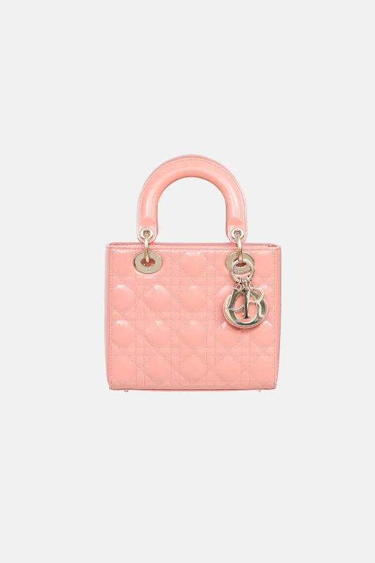 Small Patent Lady Dior Bag made by Dior
