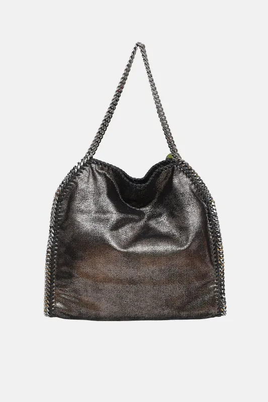 Medium Metallic Falabella Tote Bag made by Stella McCartney