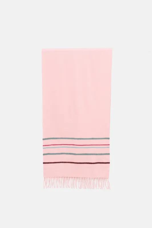 Cashmere Fringe Scarf made by Loro Piana