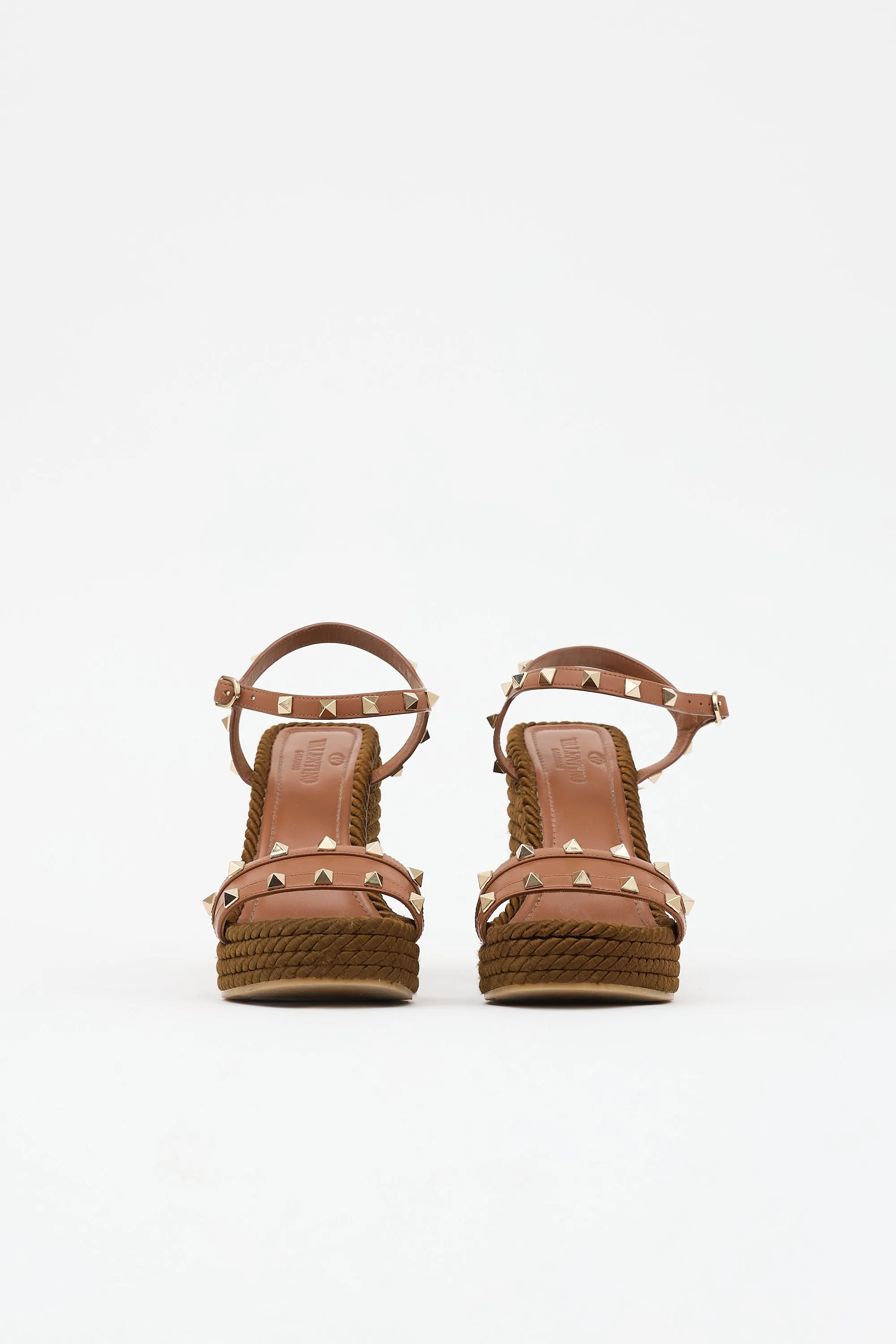 Leather Torchon Espadrille Sandal sold by VSP Consignment product image thumbnail 3
